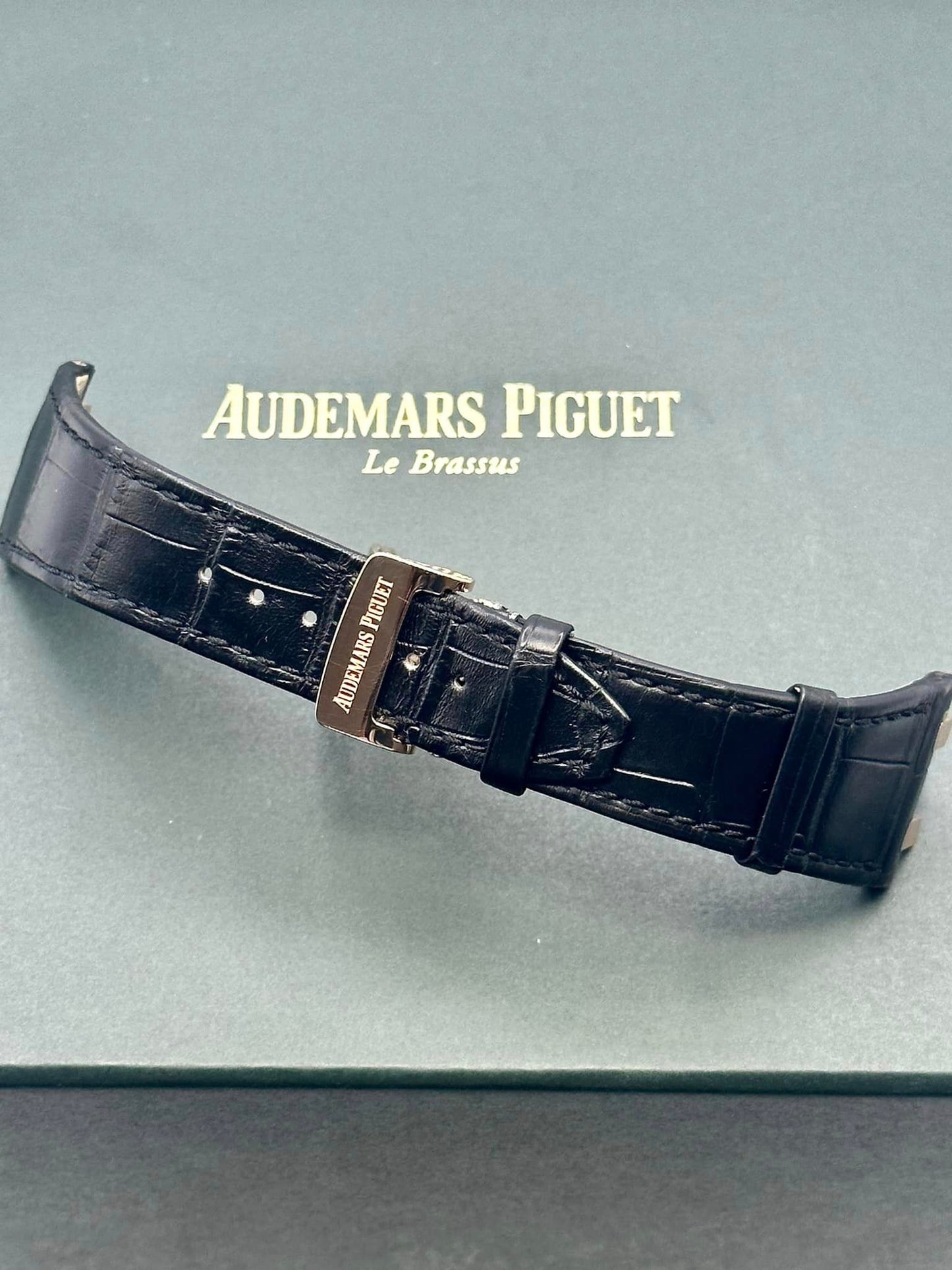2013 Audemars Piguet Royal Oak 41mm 15400OR Rose Gold Black Dial - MyWatchLLC