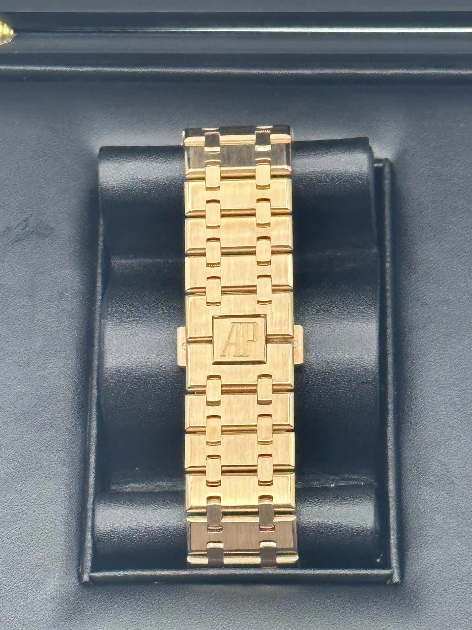 2013 Audemars Piguet Royal Oak 41mm 15400OR Rose Gold Black Dial - MyWatchLLC