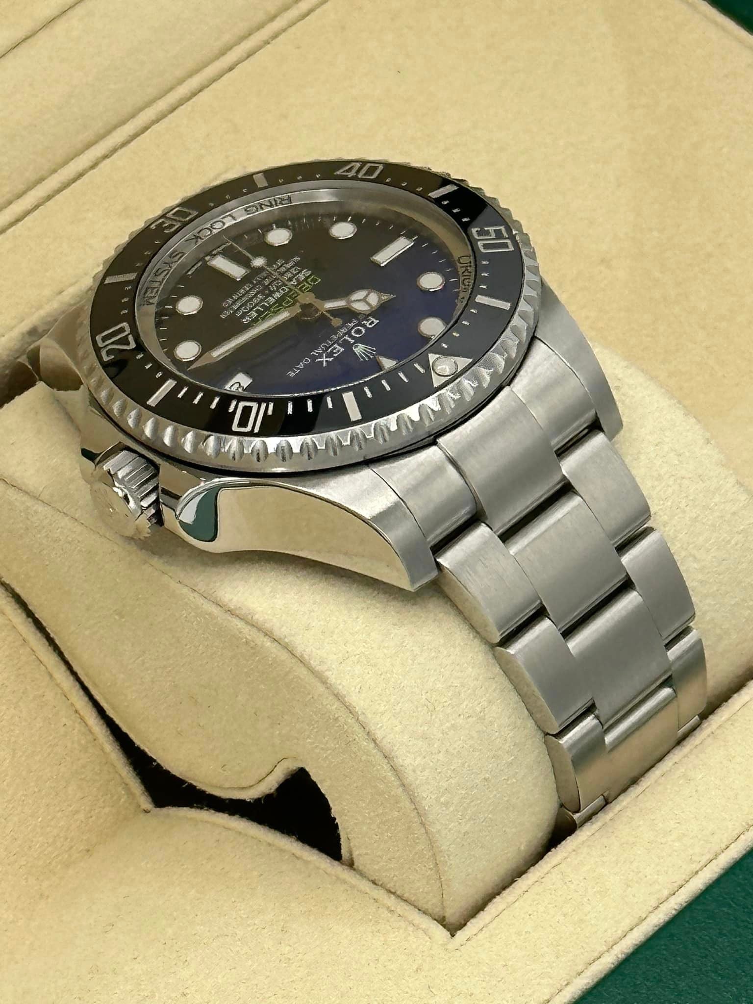2018 Rolex Sea-Dweller "James Cameron" 126660 Stainless Steel Blue Dial - MyWatchLLC