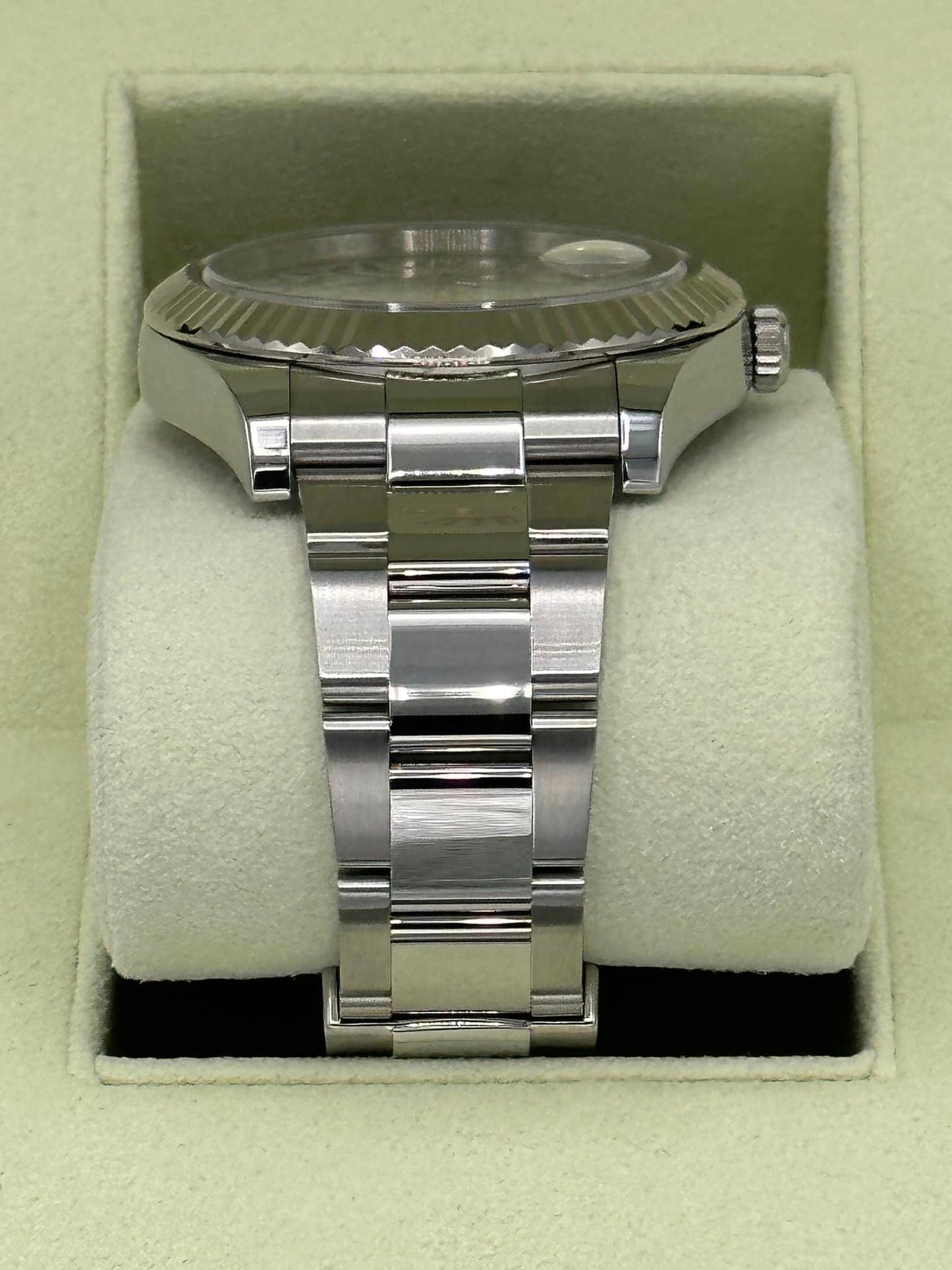 2012 Rolex Datejust II 41mm 116334 Stainless Steel Oyster Bracelet - MyWatchLLC