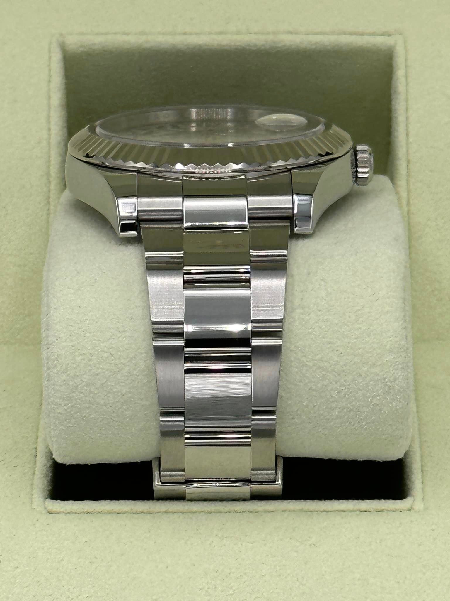 2012 Rolex Datejust II 41mm 116334 Stainless Steel Oyster Bracelet - MyWatchLLC