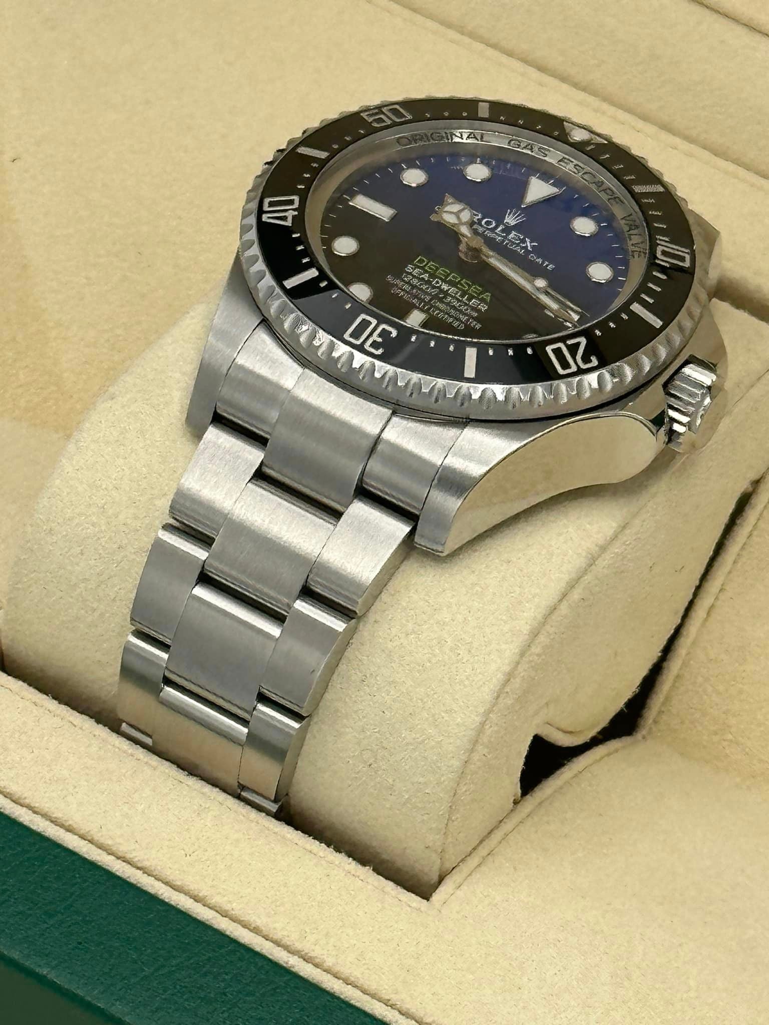 2018 Rolex Sea-Dweller "James Cameron" 126660 Stainless Steel Blue Dial - MyWatchLLC