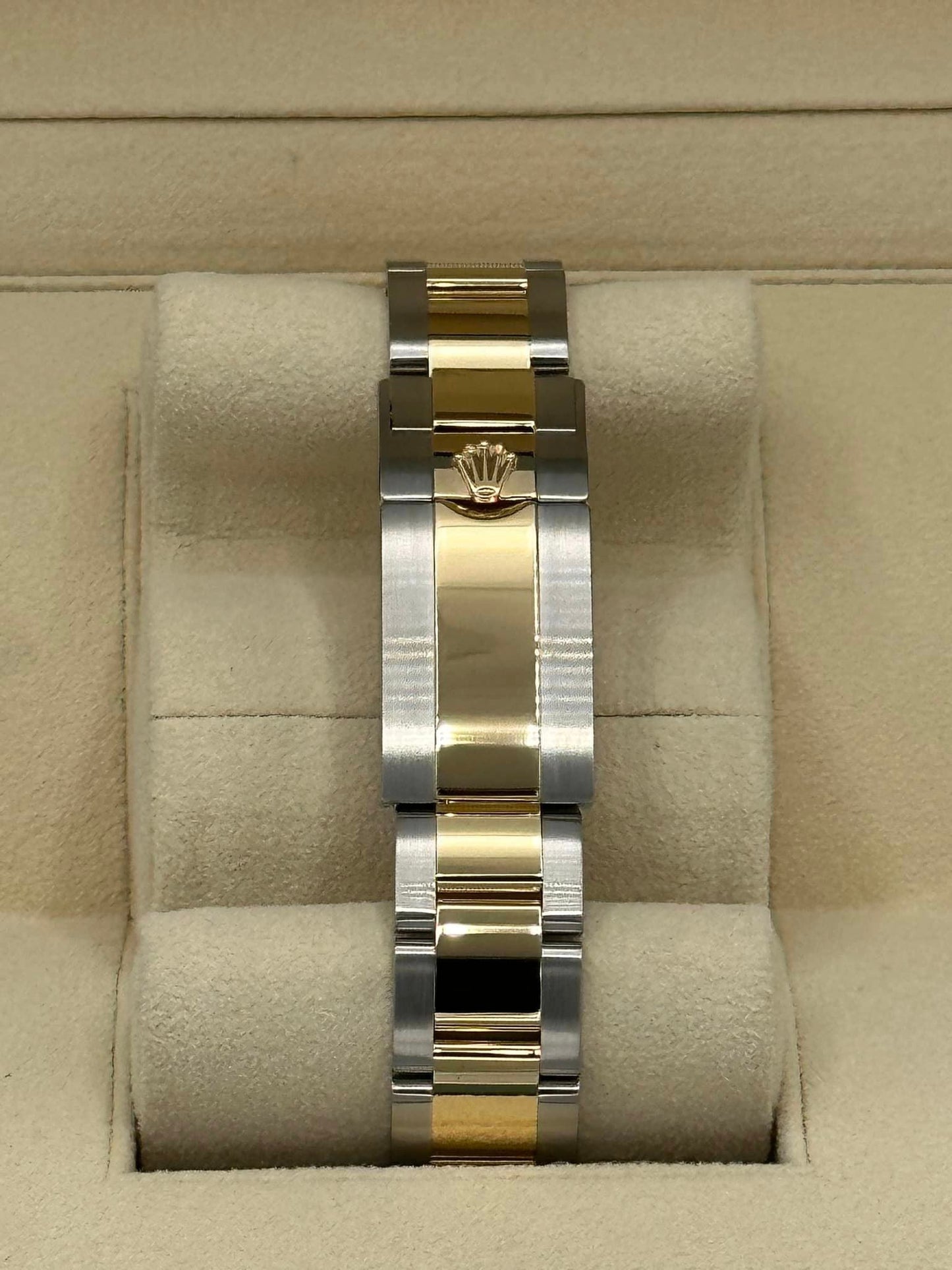 2021 Rolex Explorer 36mm 124273 Two-Tone Stainless Steel/Gold Black Dial - MyWatchLLC