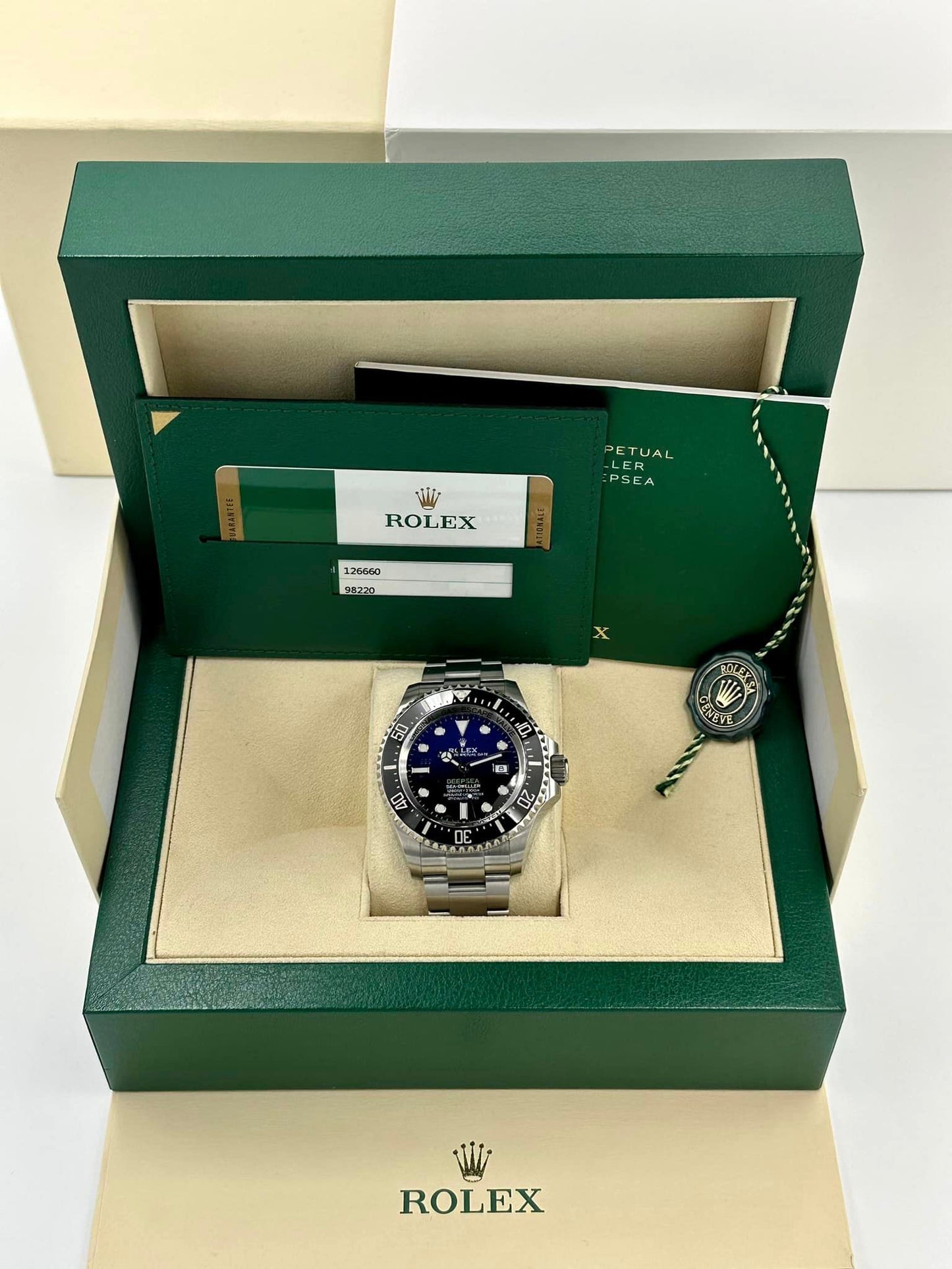 2018 Rolex Sea-Dweller "James Cameron" 126660 Stainless Steel Blue Dial - MyWatchLLC