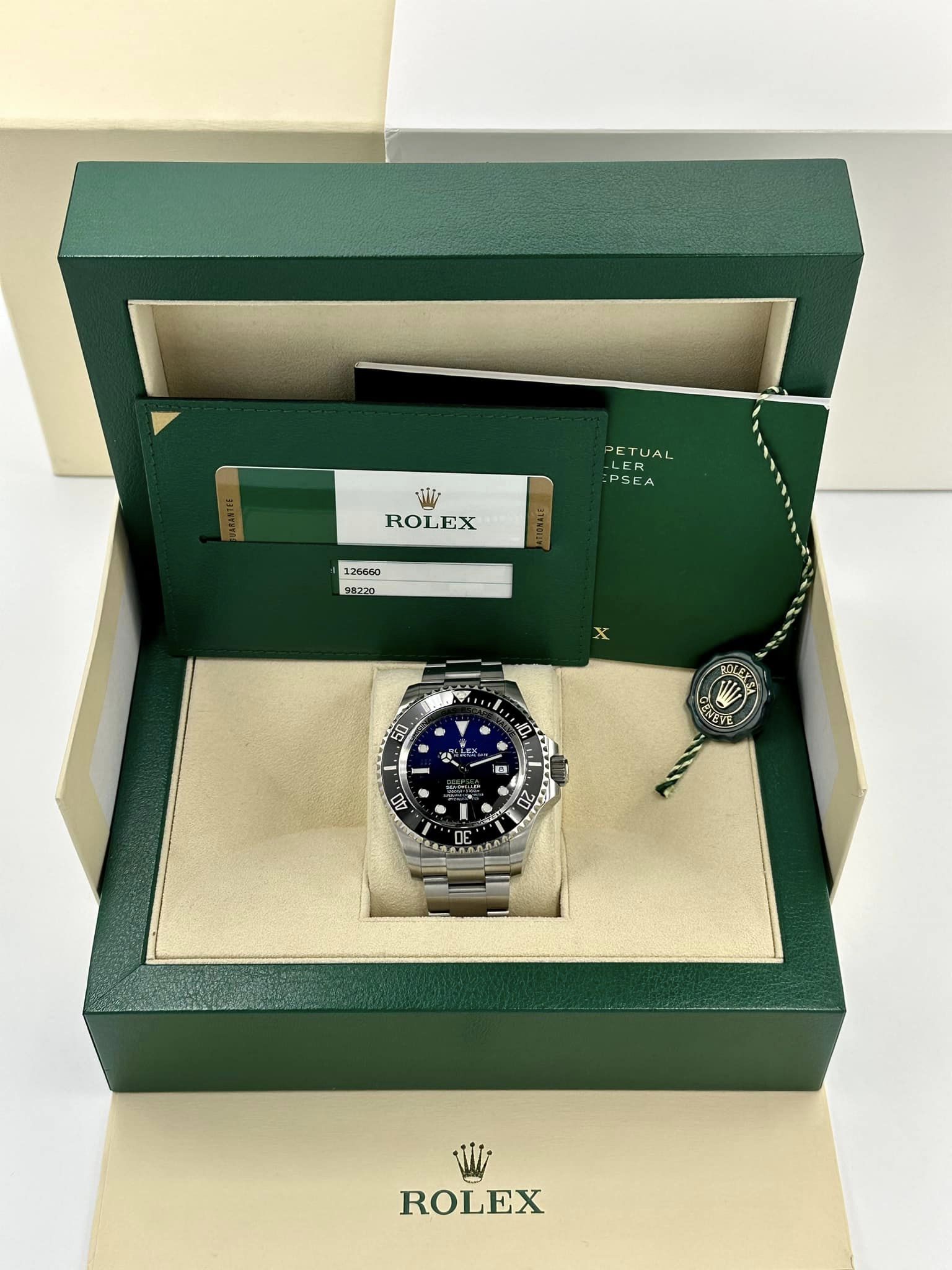 2018 Rolex Sea-Dweller "James Cameron" 126660 Stainless Steel Blue Dial - MyWatchLLC