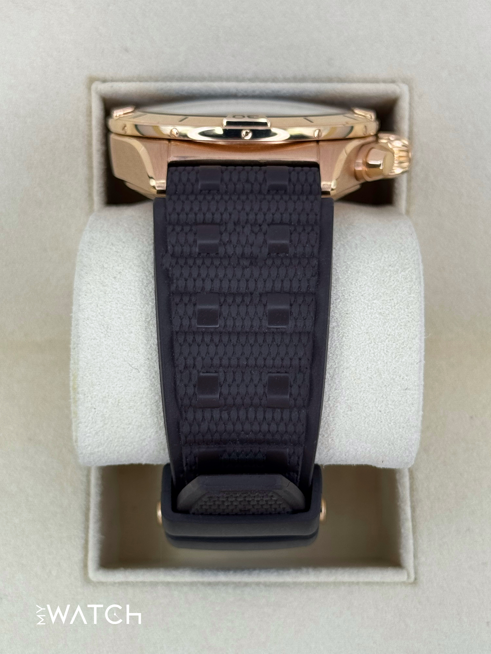 2023 Breitling Chronomat B01 42mm RB0134 Red Gold Grey Dial - MyWatchLLC