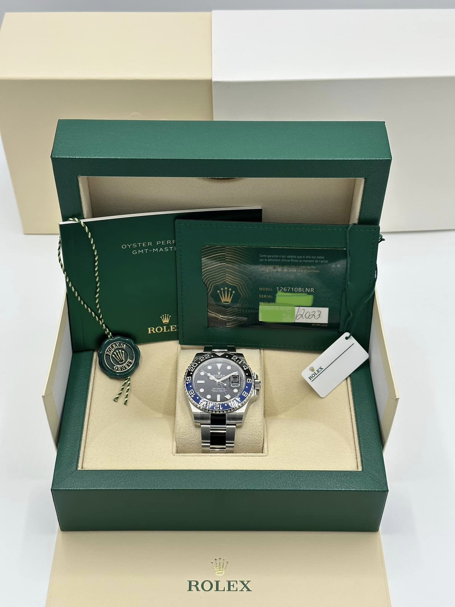 NEW 2023 Rolex GMT-Master II "Batman" Stainless Steel Black Dial - MyWatchLLC