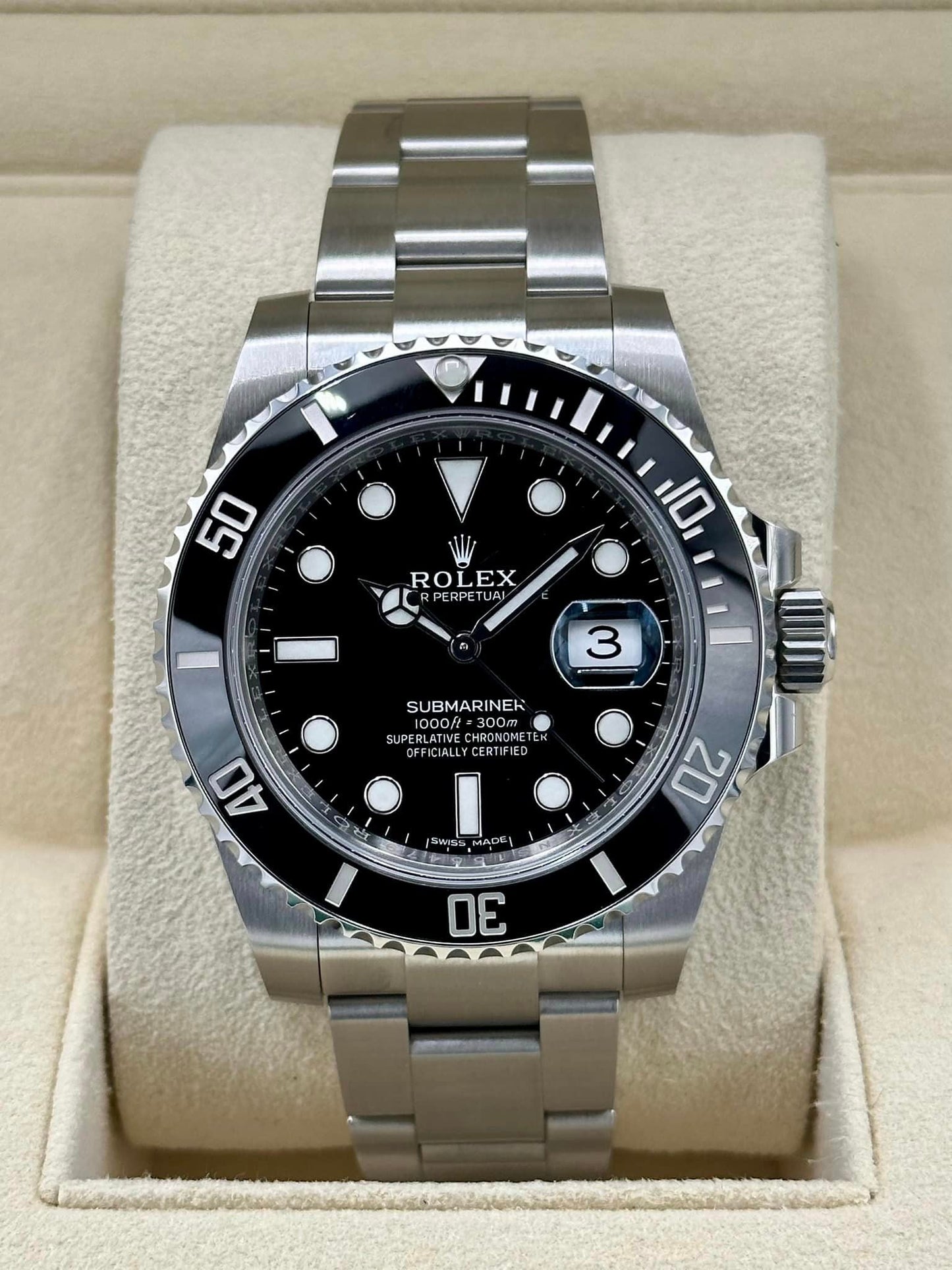 NEW 2020 Rolex Submariner Date 40mm 116610LN Oyster Black Dial - MyWatchLLC