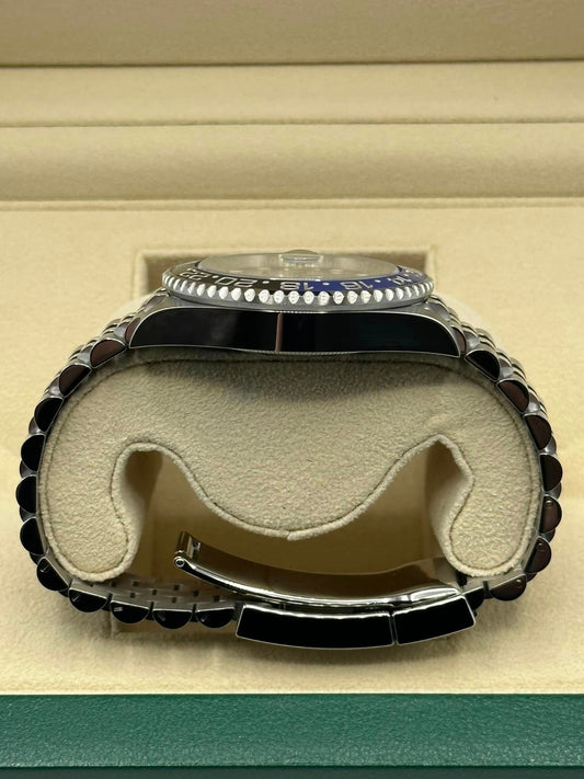 NEW 2023 Rolex GMT-Master II "Batgirl" 40mm 126710BLNR Jubilee Black Dial - MyWatchLLC