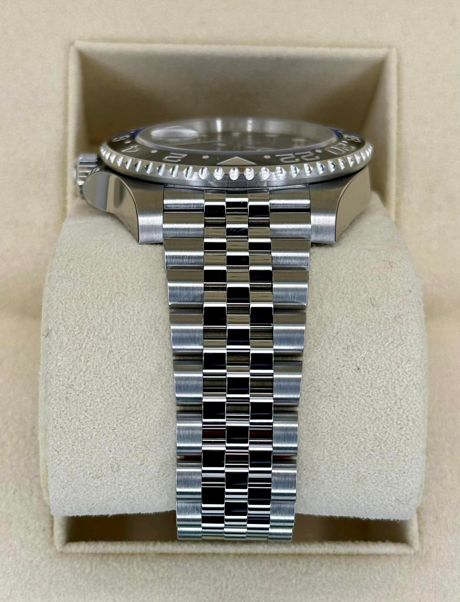 NEW 2022 Rolex GMT-Master II "Batgirl" 40mm 126710BLNR Jubilee - MyWatchLLC