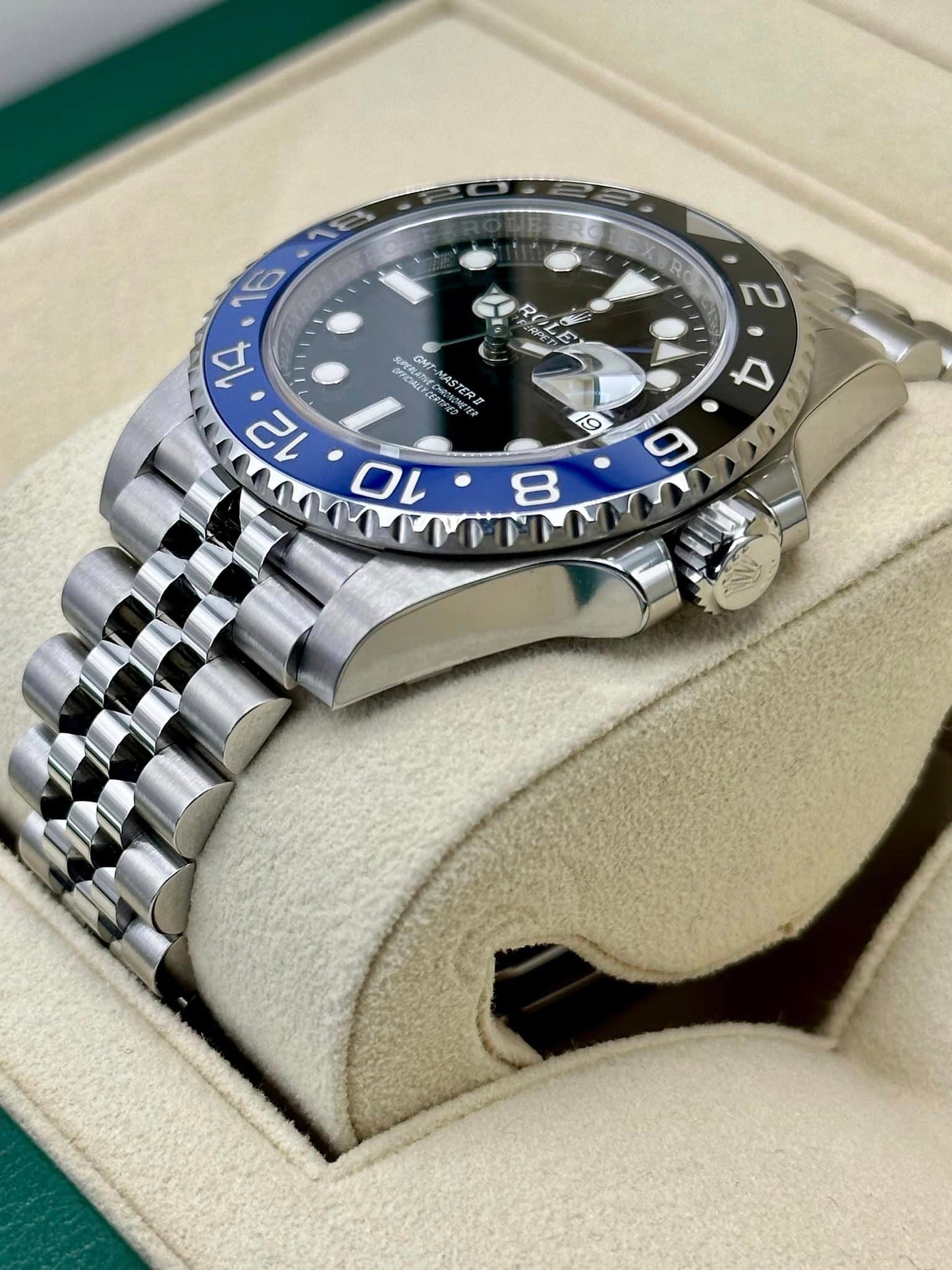 NEW 2022 Rolex GMT-Master II "Batgirl" 40mm 126710BLNR Jubilee - MyWatchLLC