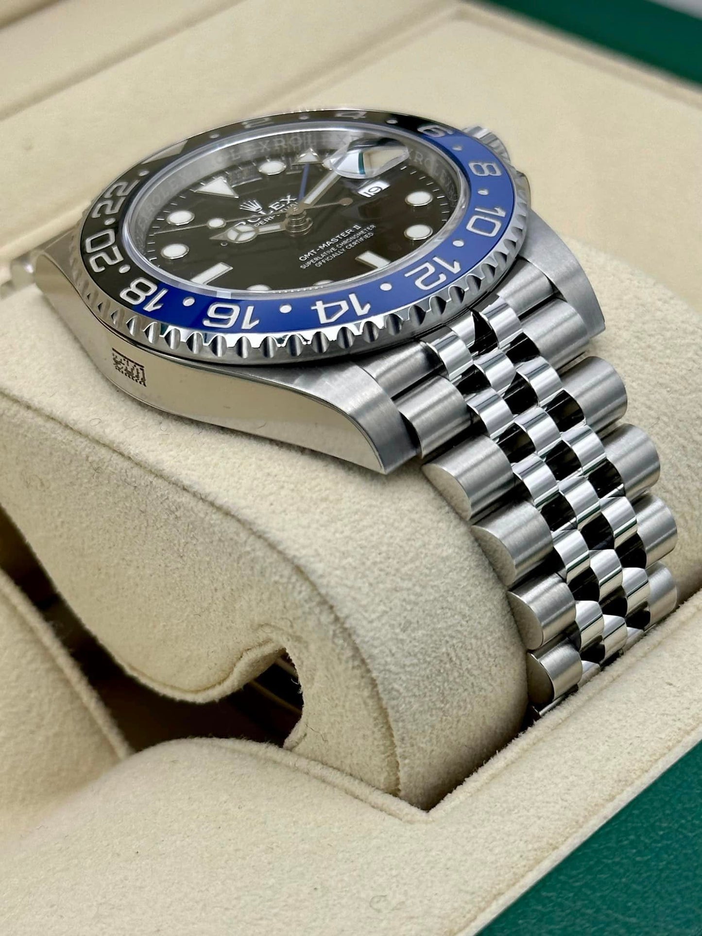 NEW 2022 Rolex GMT-Master II "Batgirl" 40mm 126710BLNR Jubilee - MyWatchLLC