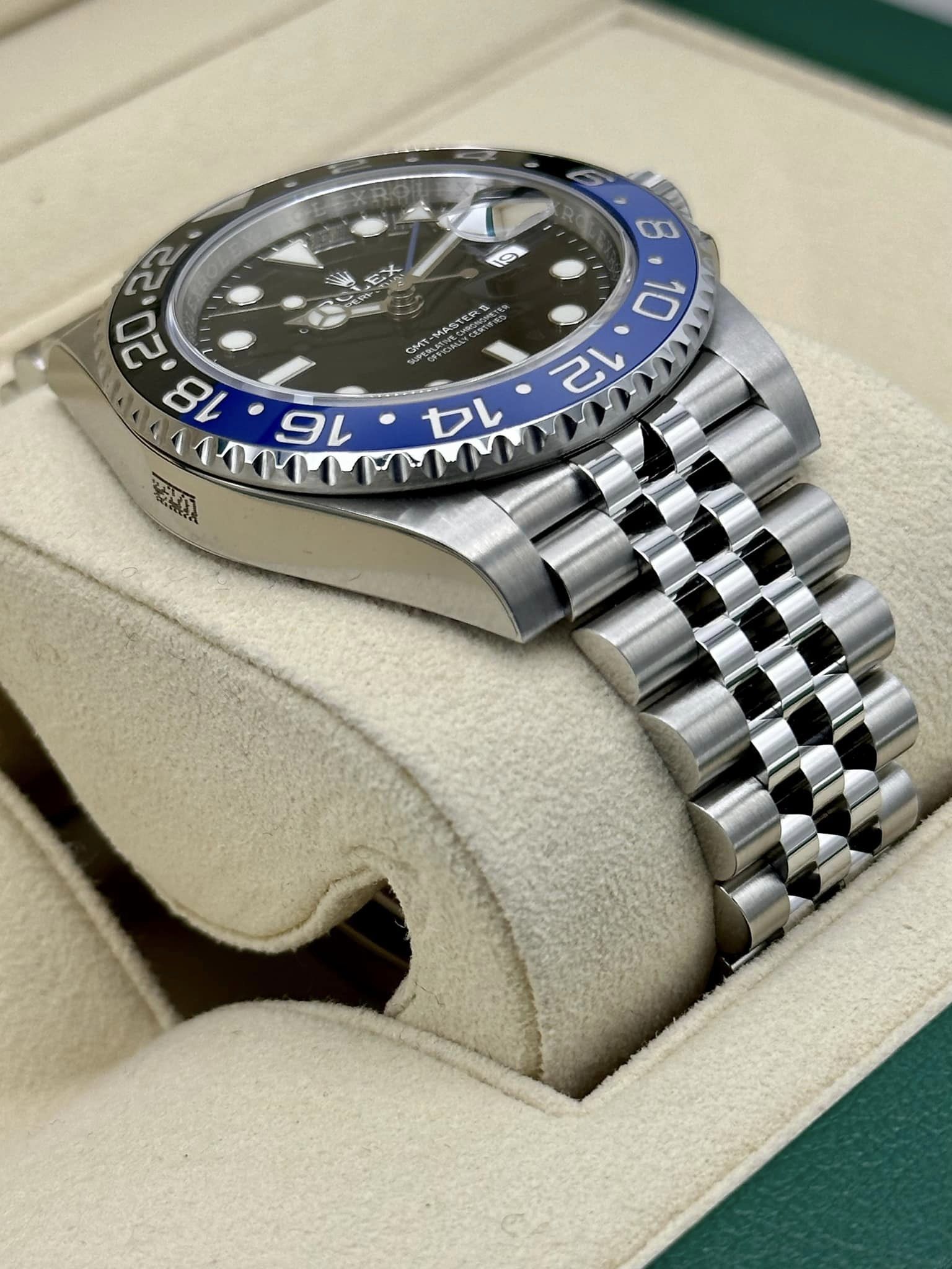 NEW 2022 Rolex GMT-Master II "Batgirl" 40mm 126710BLNR Jubilee - MyWatchLLC