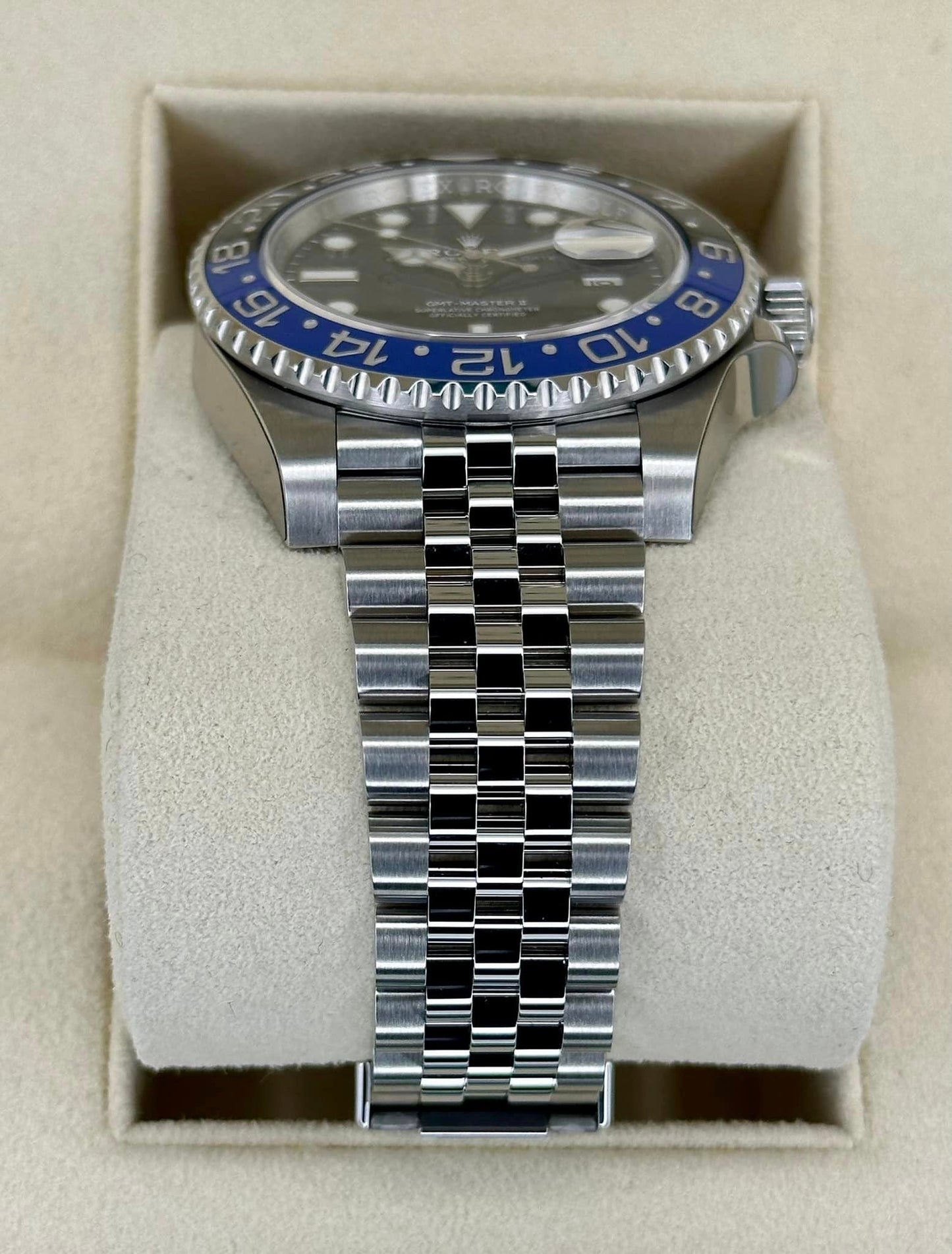 NEW 2022 Rolex GMT-Master II "Batgirl" 40mm 126710BLNR Jubilee - MyWatchLLC