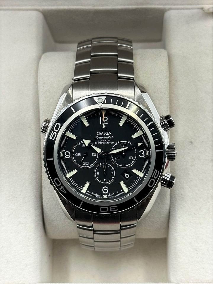 2015 Omega 22105000 Seamaster Planet Ocean Chronograph - MyWatchLLC