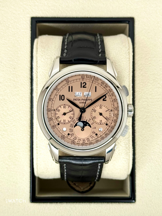 2021 Patek Philippe 5270P Perpetual Calendar Chronograph Salmon Dial - MyWatchLLC