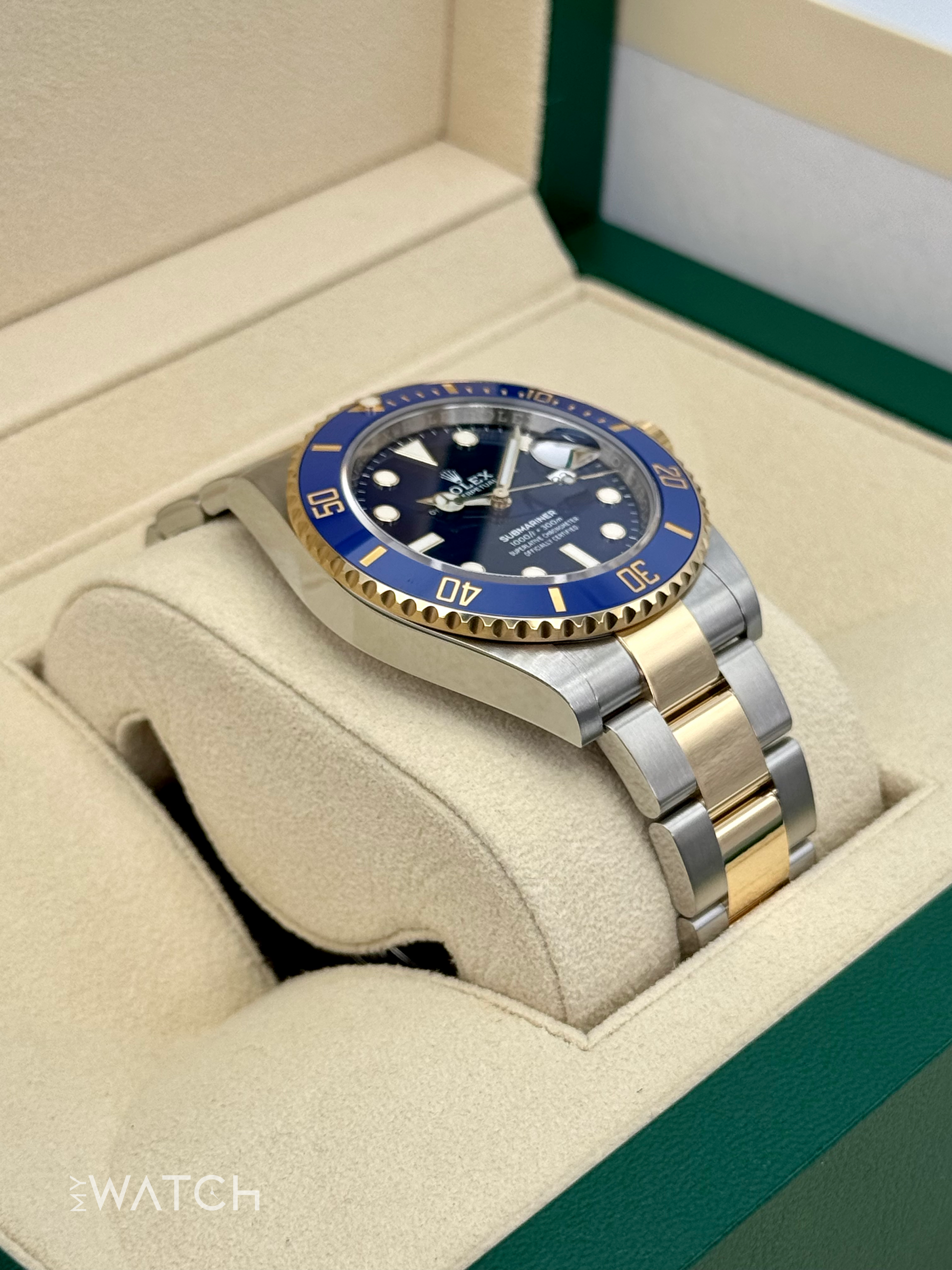 2021 Rolex Submariner "Bluesy" 41mm 126613LB Two-Tone Blue Dial - MyWatchLLC