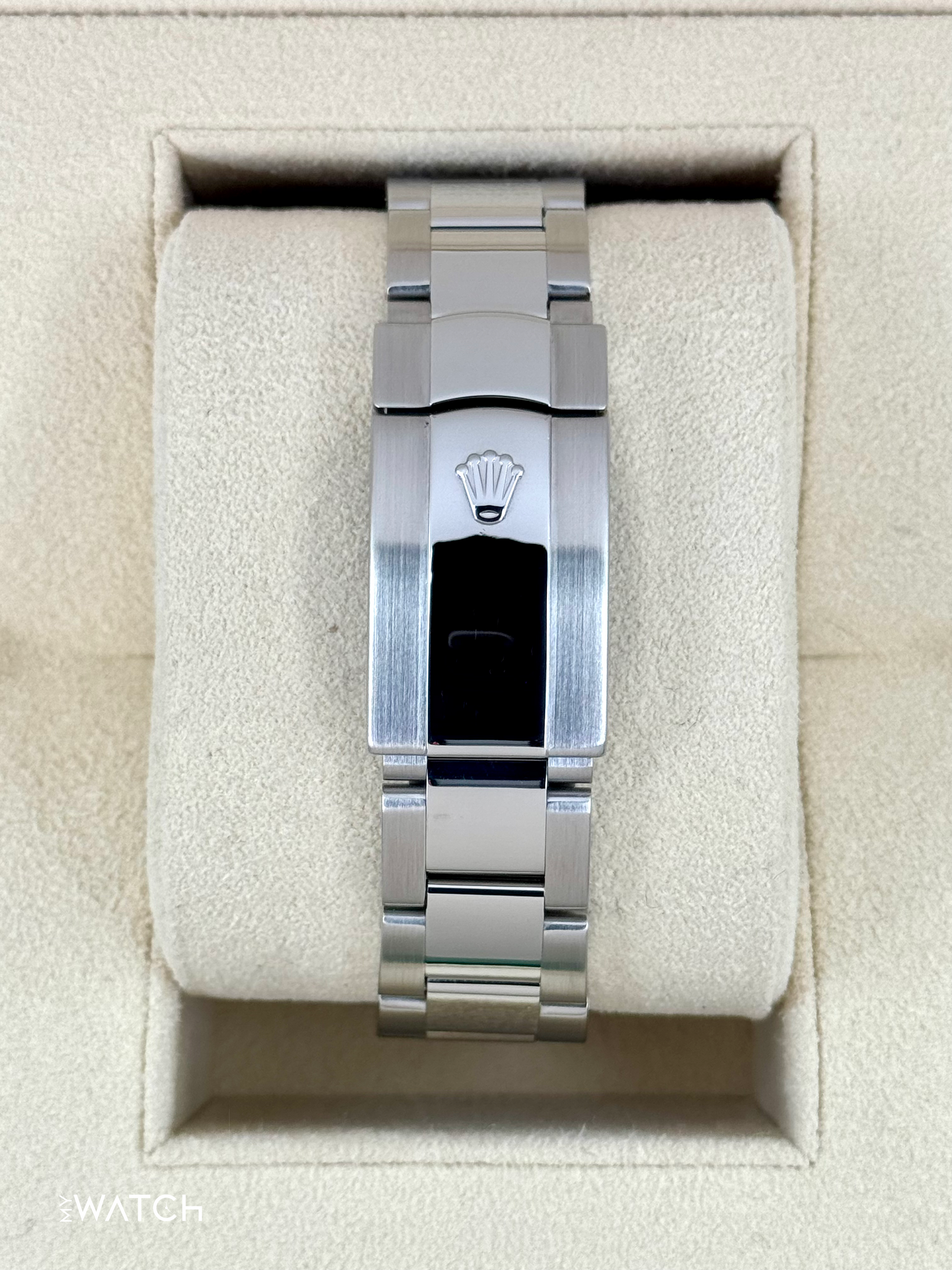 2024 CPO Rolex Oyster Perpetual Date 34mm 115200 Black Dial - MyWatchLLC