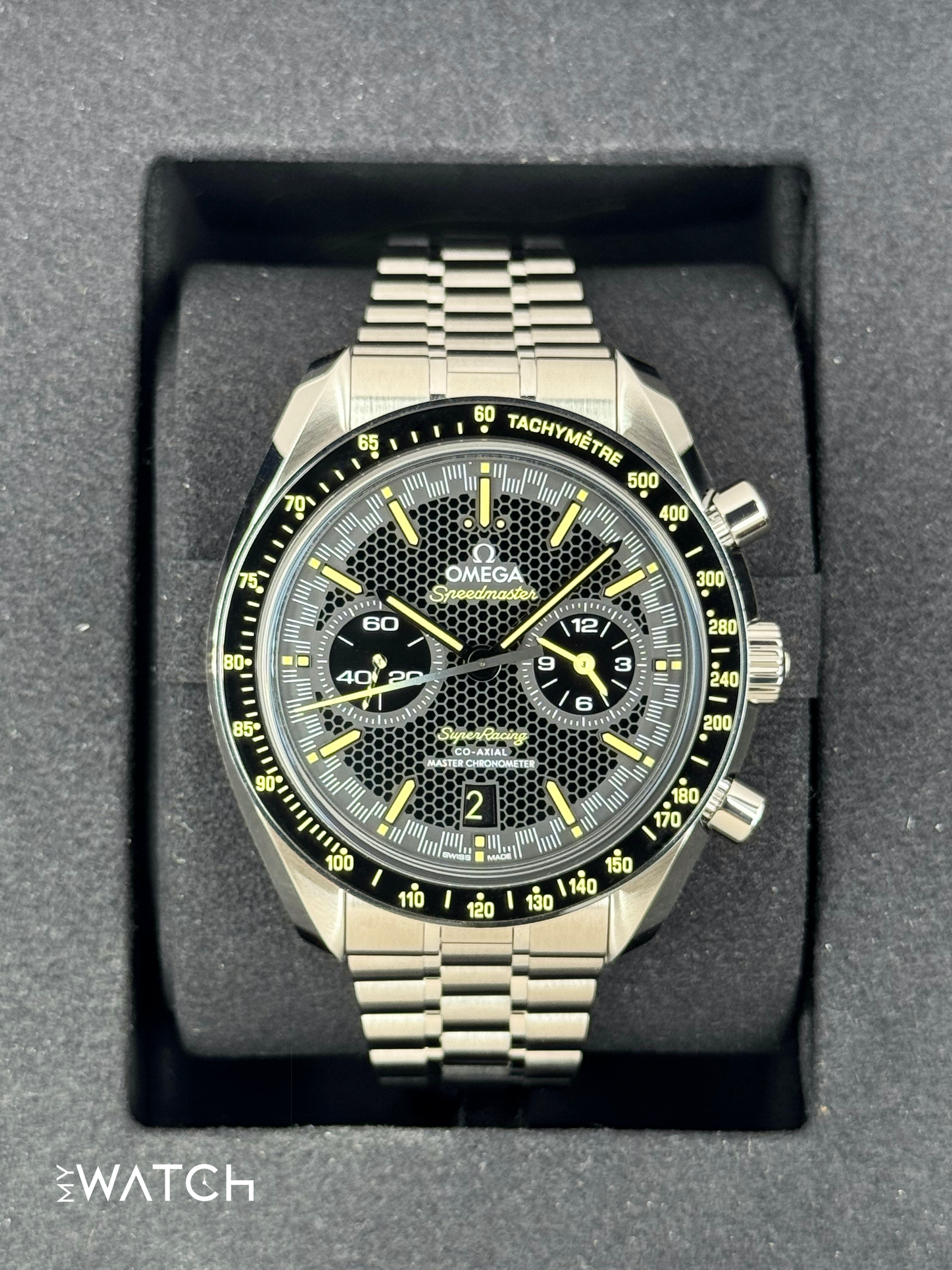 NEW 2025 Omega Speedmaster Super Racing 44mm 329.30.44.51.01.003 - MyWatchLLC