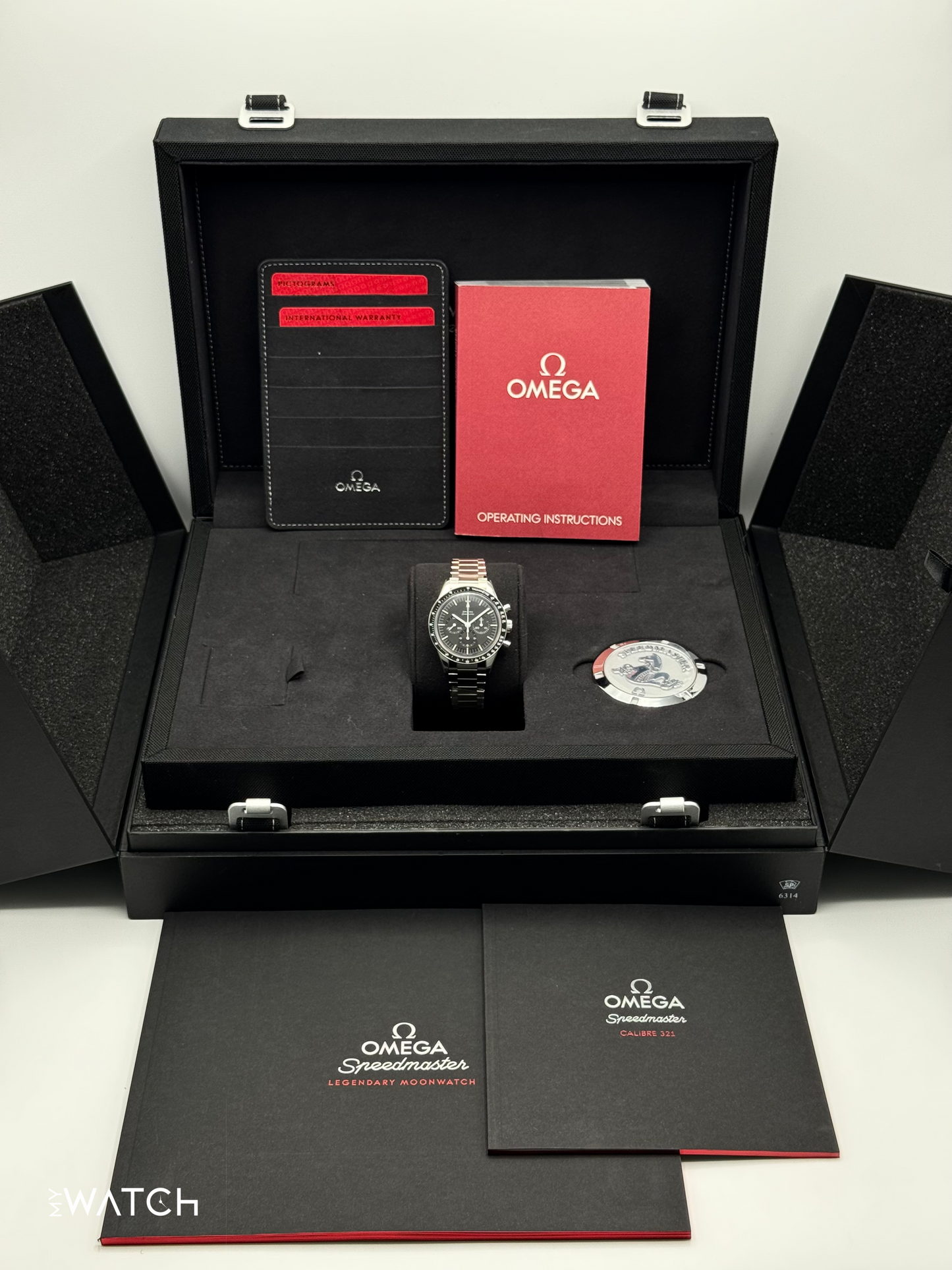 NEW 2021 Omega Speedmaster "Ed White" 39.7mm 311.30.40.30.01.001 Black Dial - MyWatchLLC