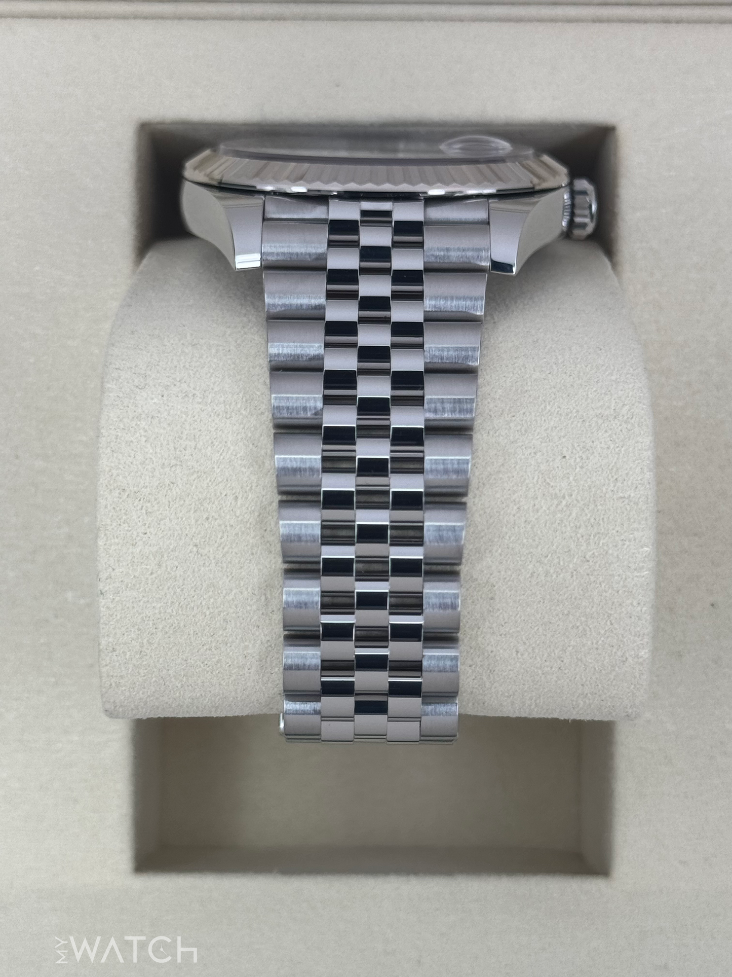 NEW 2025 Rolex Datejust 41mm 126334 Stainless Steel Jubilee Rhodium Dial - MyWatchLLC