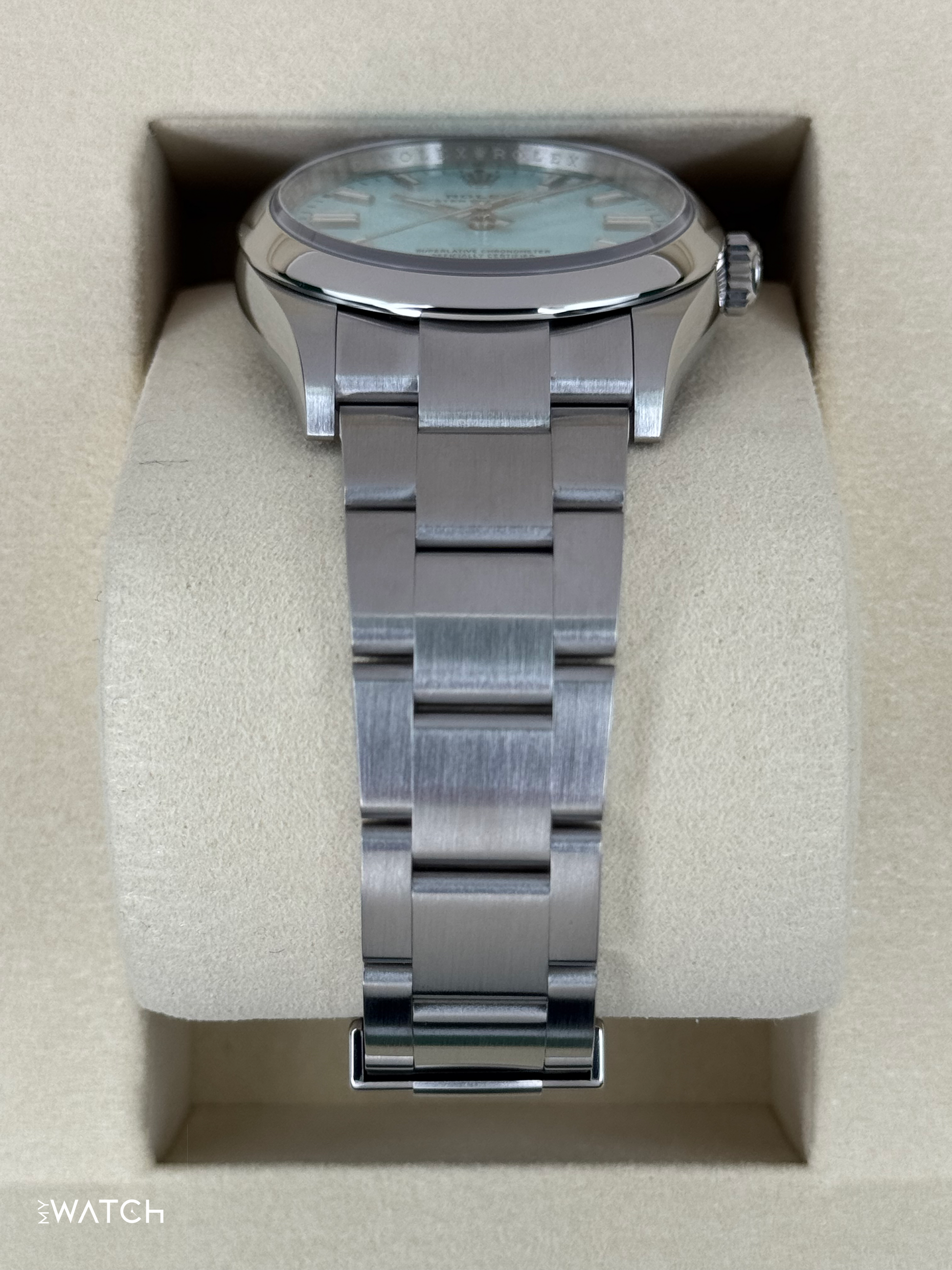 NEW 2025 Rolex Oyster Perpetual 36mm 126000 Tiffany Blue Dial - MyWatchLLC