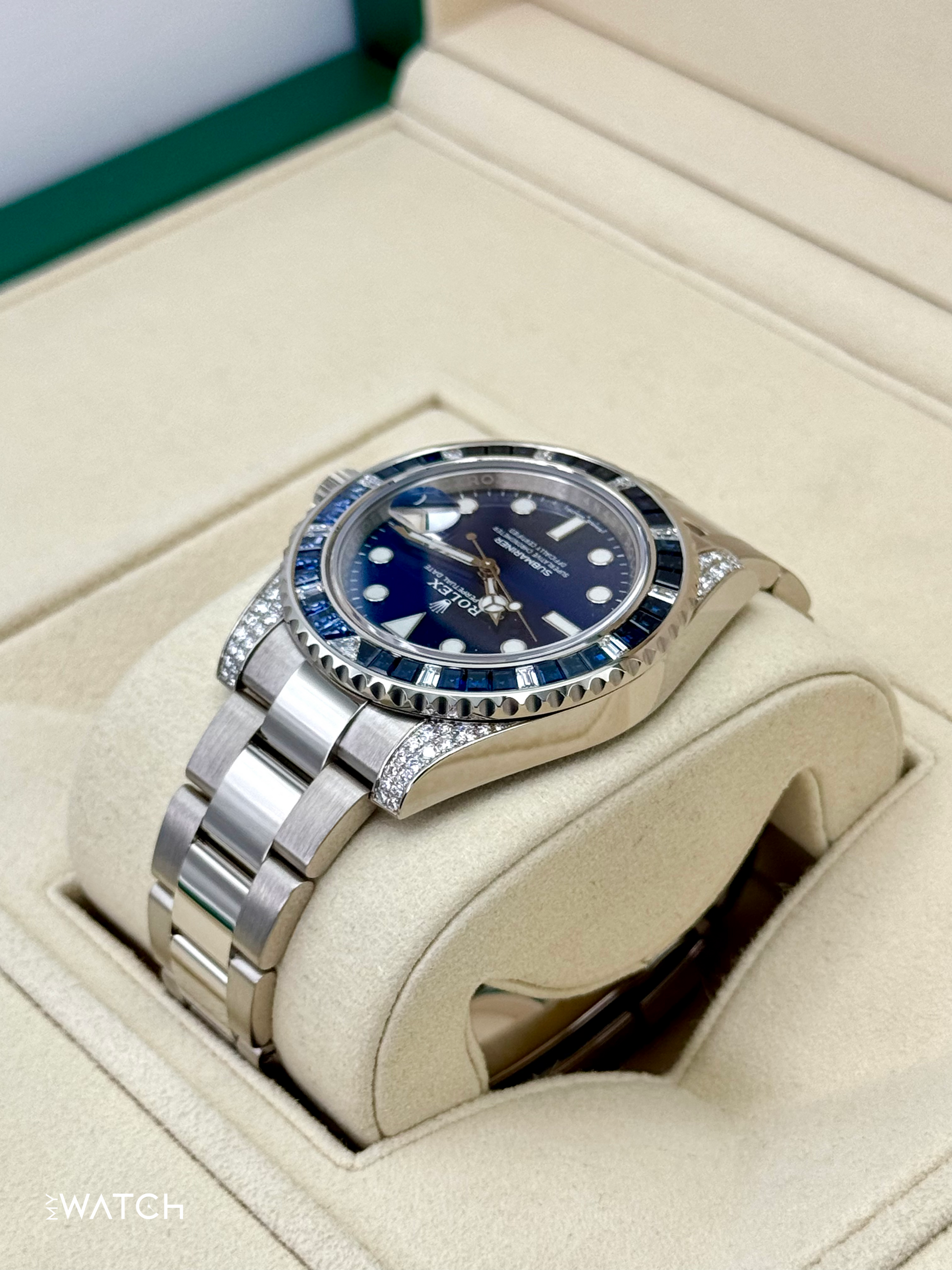 2020 Rolex Submariner 40mm 116659SABR White Gold Blue Dial - MyWatchLLC