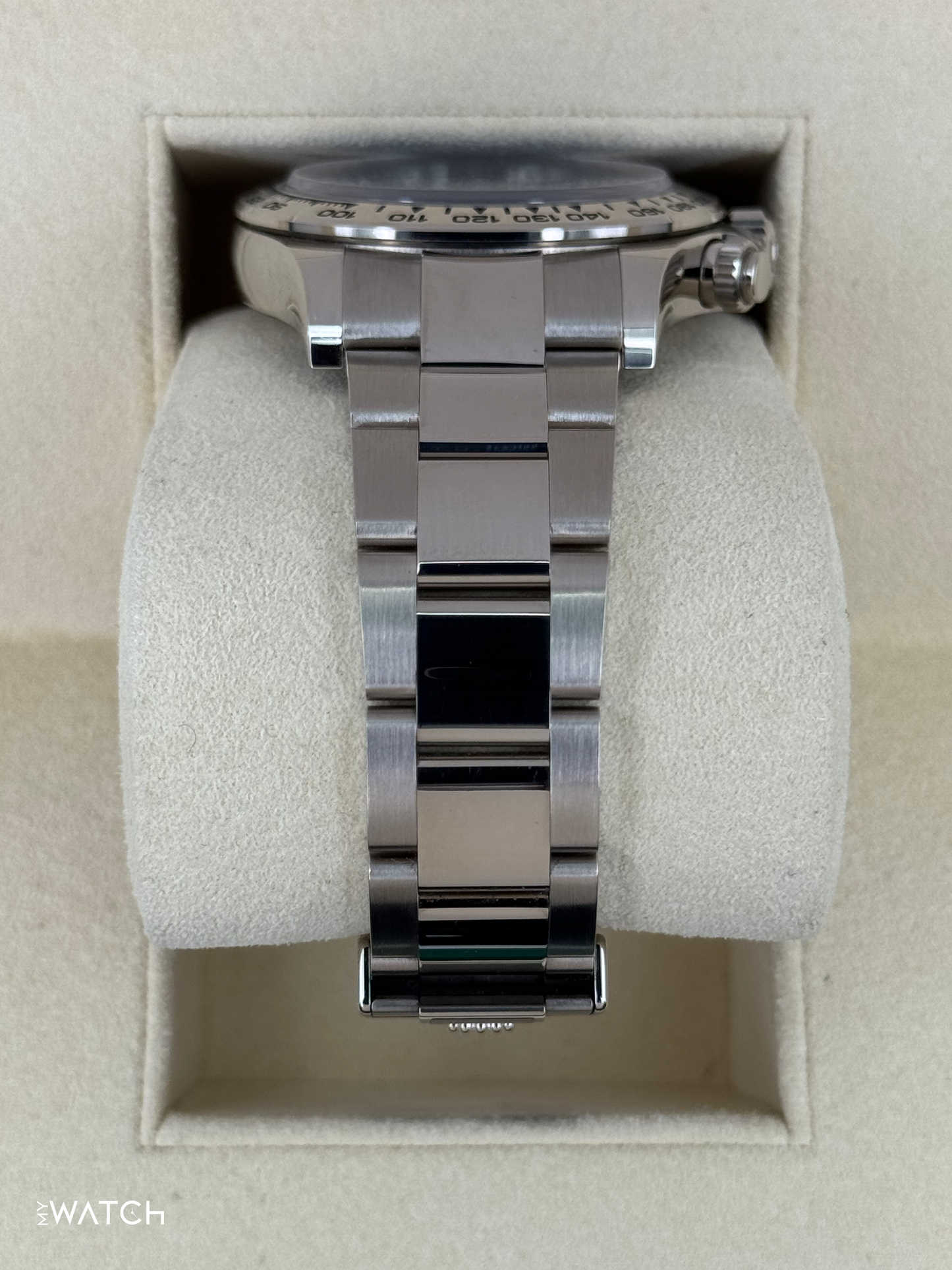 2021 Rolex Daytona 40mm 116509 White Gold Blue Dial - MyWatchLLC