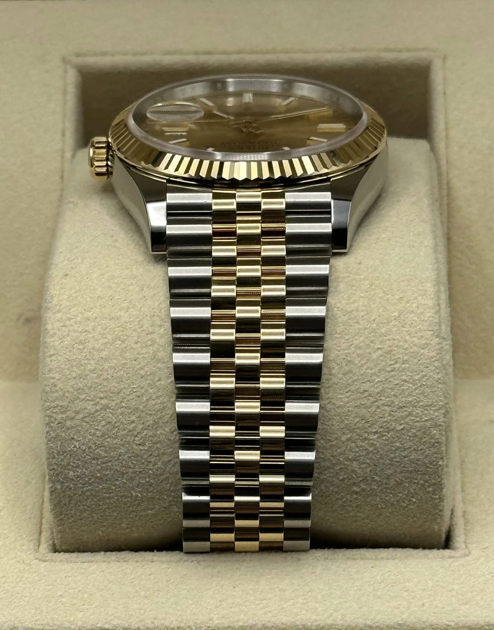 2022 Rolex Datejust 36mm 126233 Two-Tone Gold/SS Champaign Dial Jubilee - MyWatchLLC