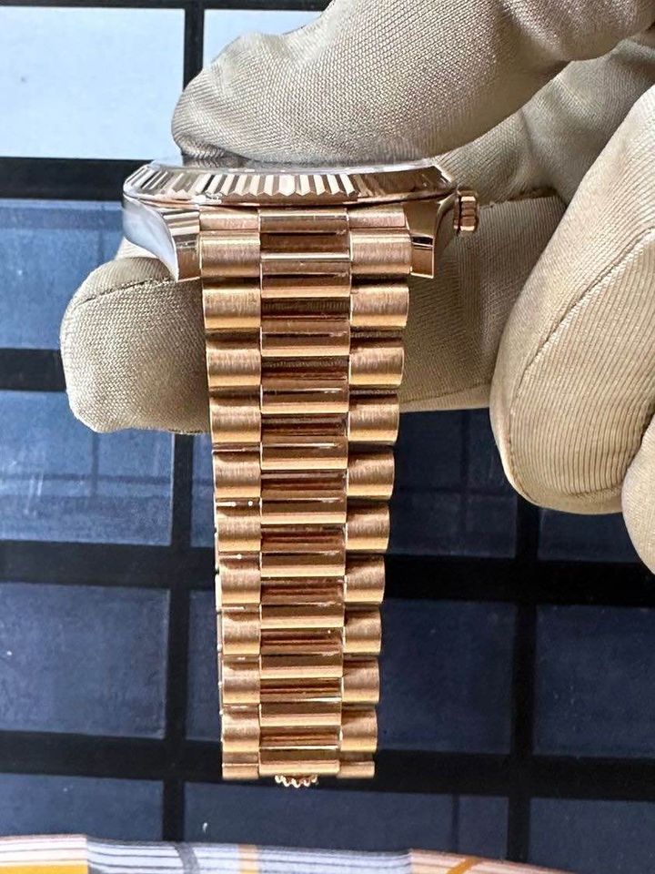 Rolex Day-Date 40mm 228235 Rose Gold Chocolate Dial - MyWatchLLC