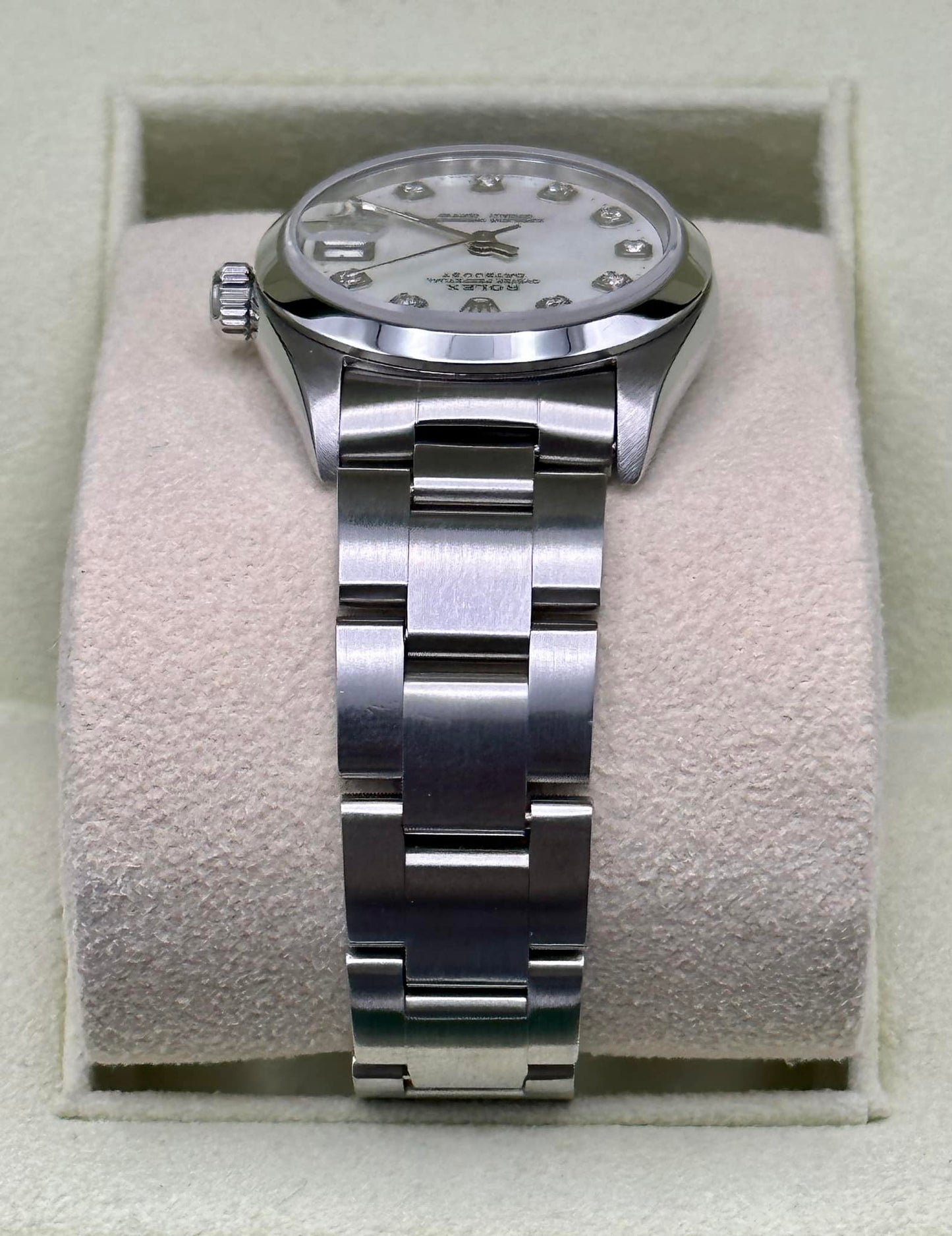 1998 Rolex Ladies Datejust 31mm 68240 Mother of Pearl Diamond Dial - MyWatchLLC