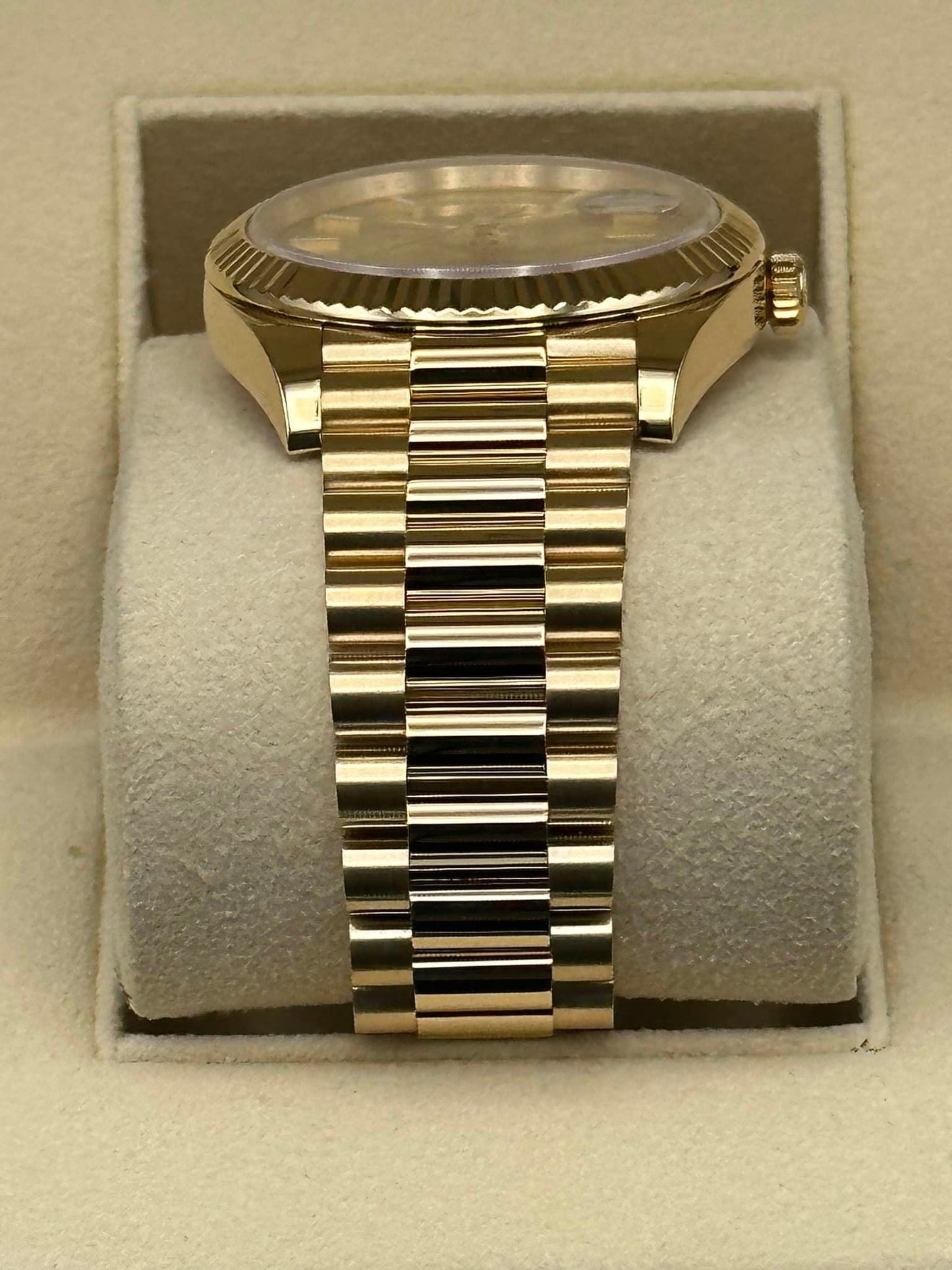 2020 Rolex Day-Date 40mm 228238 Yellow Gold Champagne Dial - MyWatchLLC