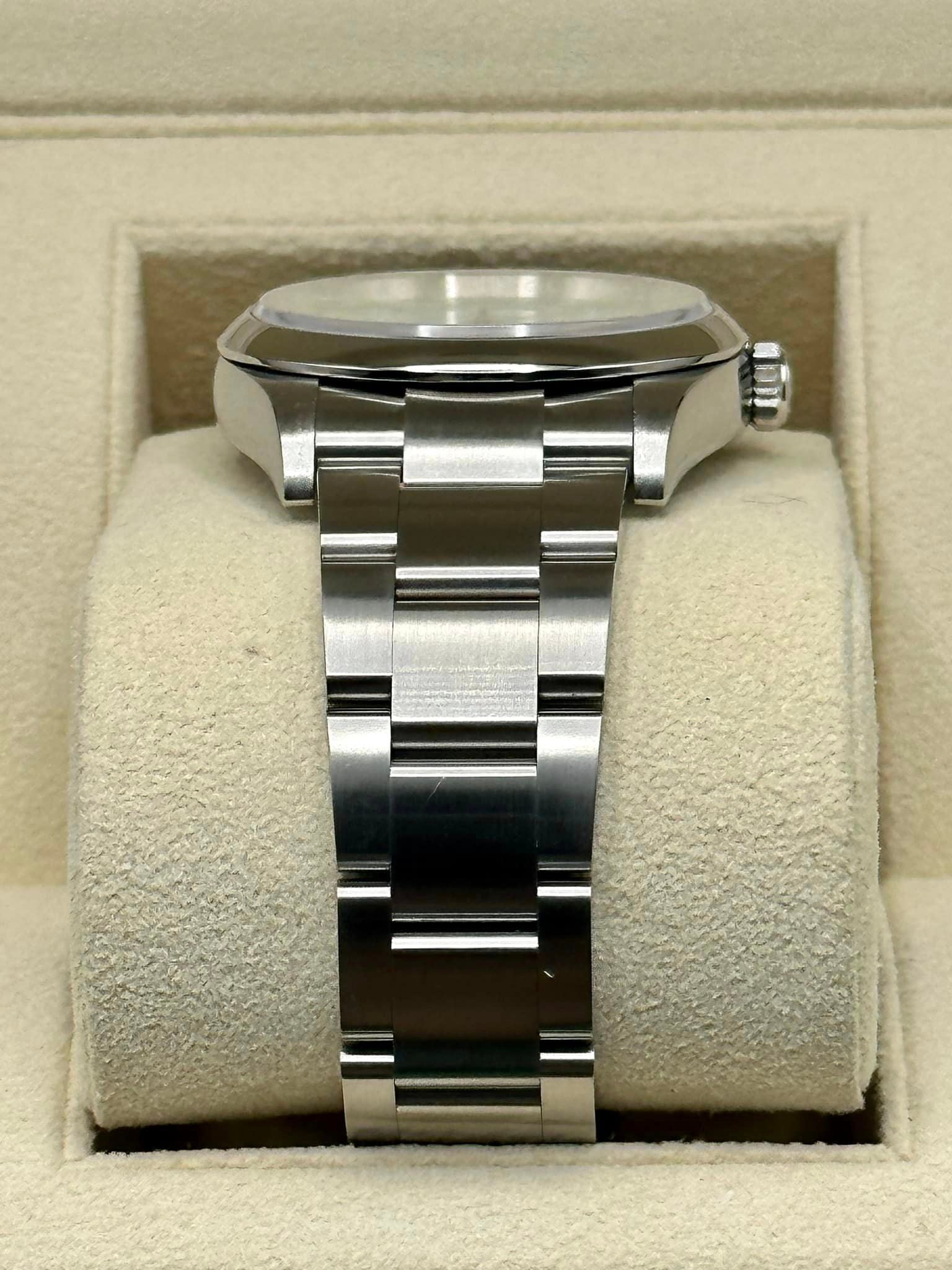 2022 Rolex Oyster Perpetual 36mm 126000 Stainless Steel Tiffany Blue - MyWatchLLC