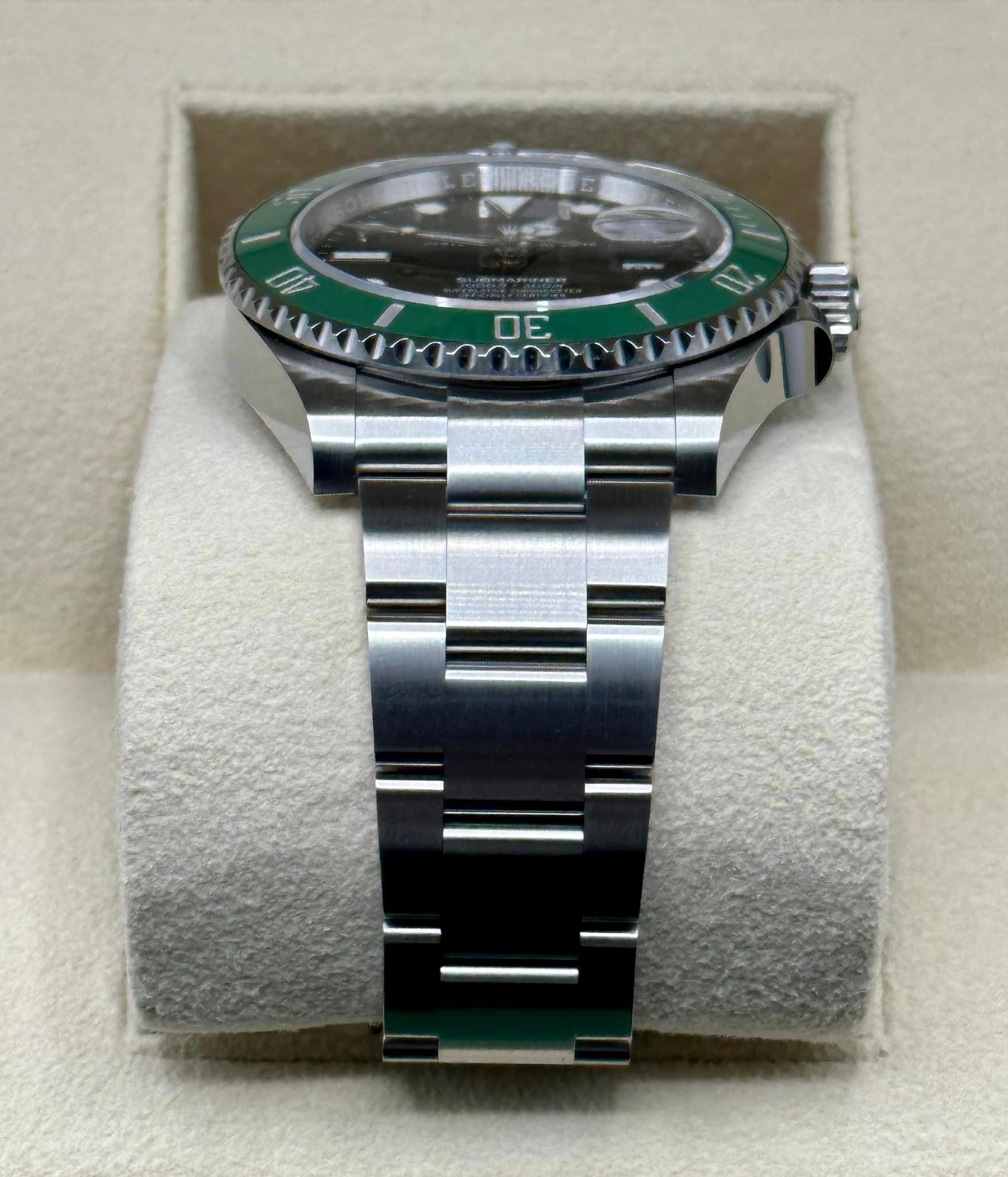 NEW 2023 Rolex Submariner "Starbucks" 126610LV Stainless Steel Oyster - MyWatchLLC