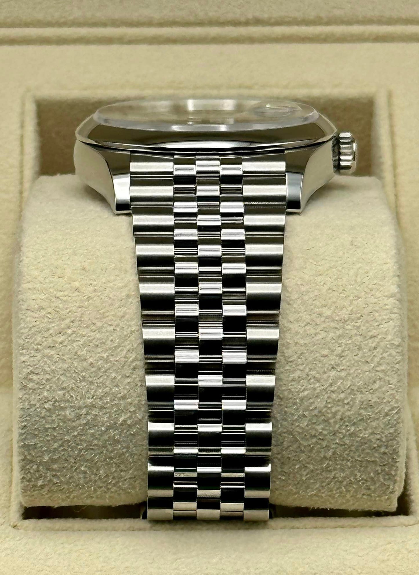 New Rolex 2023 Datejust 36mm Stainless Steel Mint Green Jubilee - MyWatchLLC