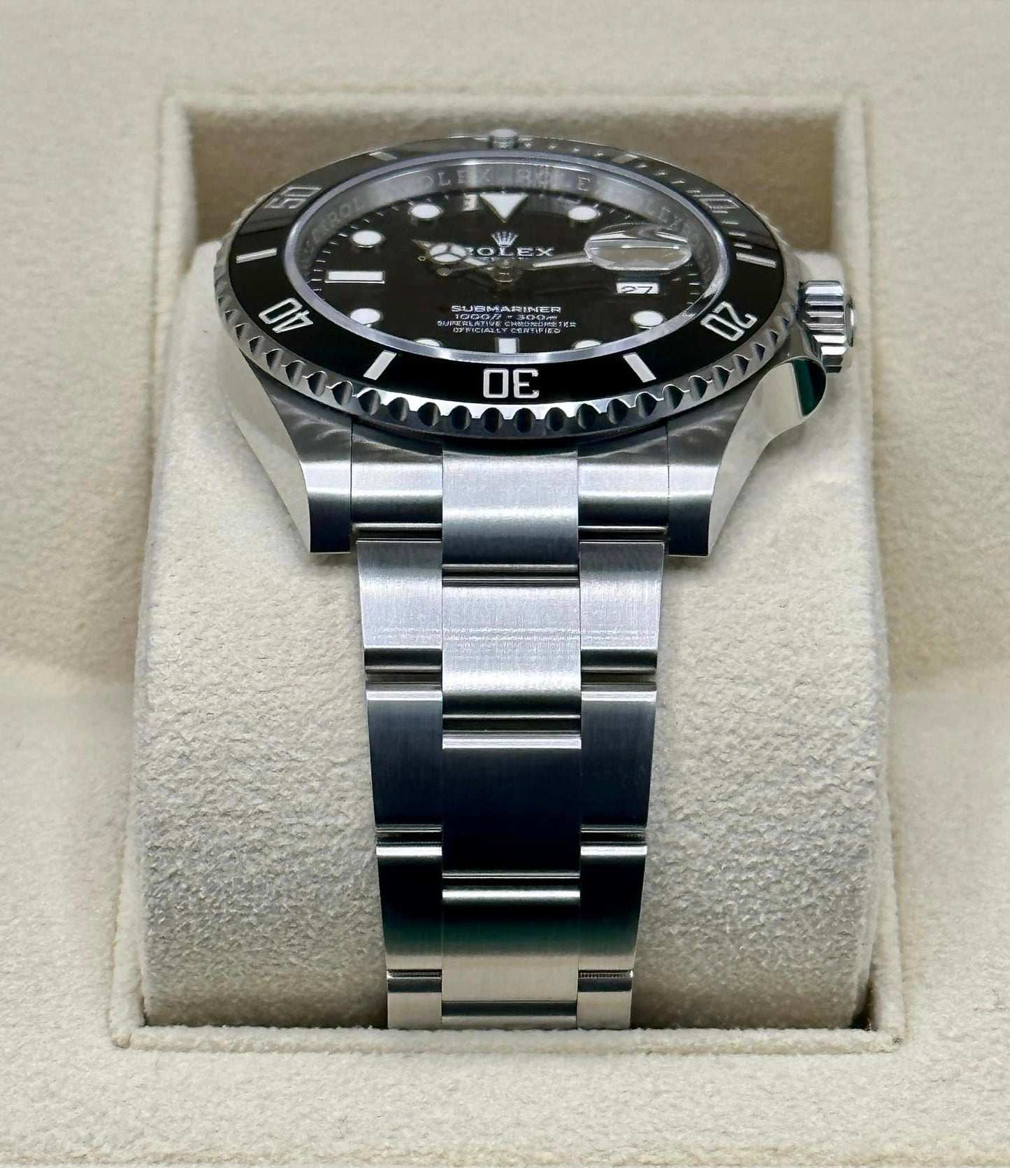 NEW 2023 Rolex Submariner Stainless Steel Black Dial Oyster - MyWatchLLC