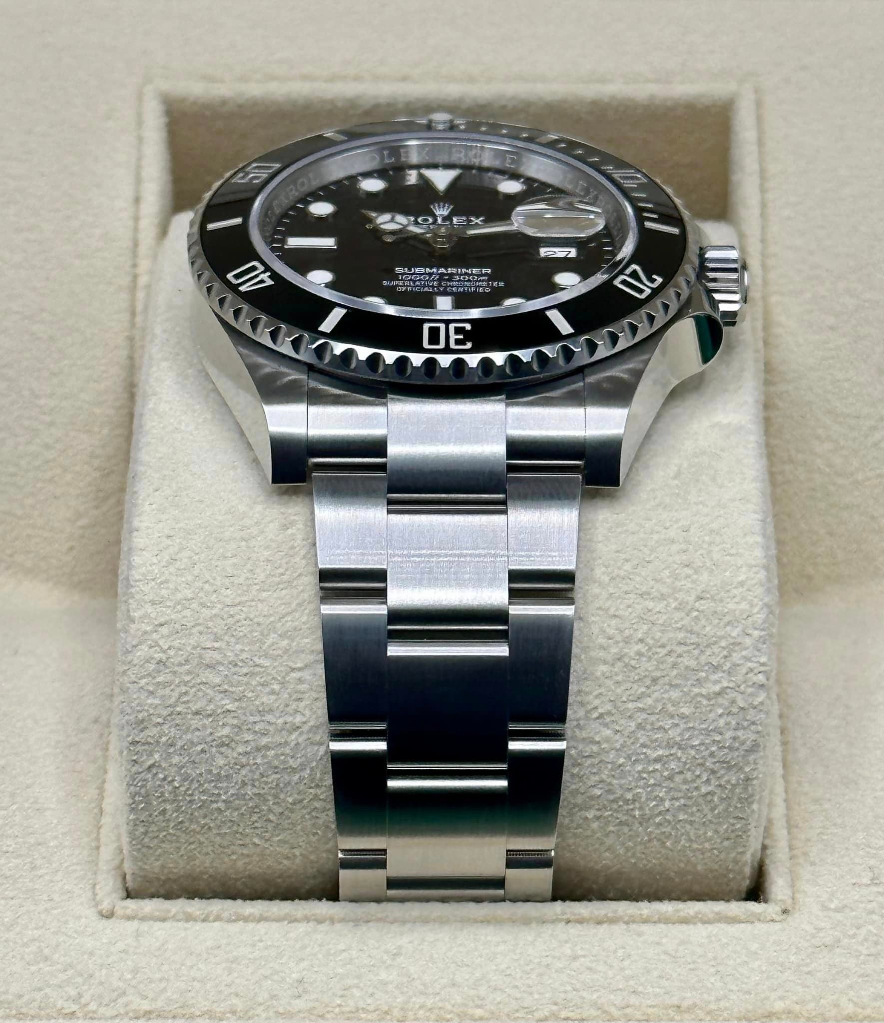 NEW 2023 Rolex Submariner Stainless Steel Black Dial Oyster - MyWatchLLC