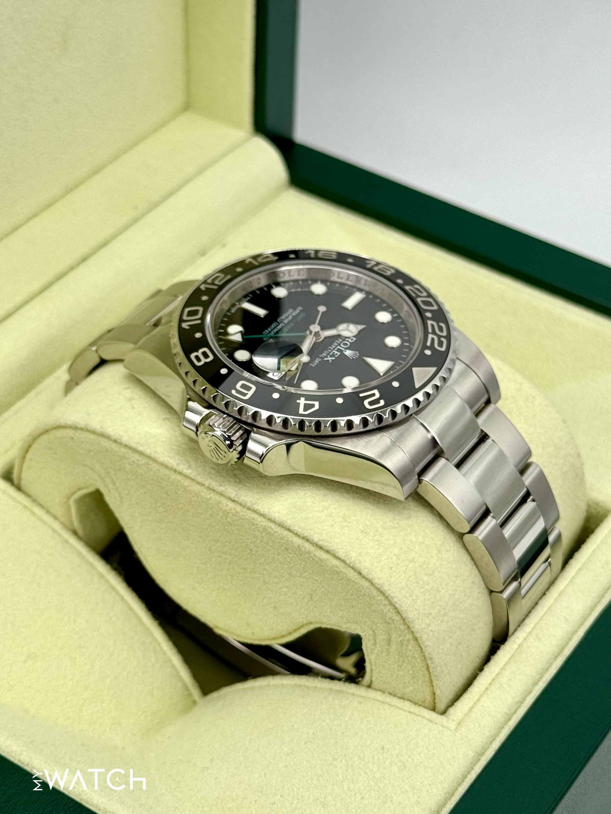 2012 Rolex GMT-Master II 40mm 116710LN Stainless Steel Black Dial - MyWatchLLC