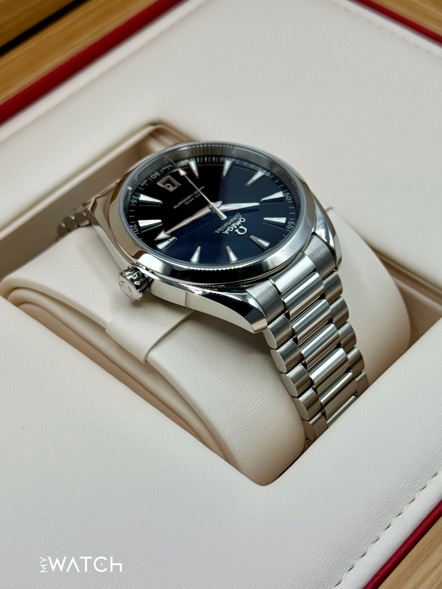2025 Omega Seamaster Aqua Terra 41mm 220.10.41.21.01.002 Black Dial - MyWatchLLC