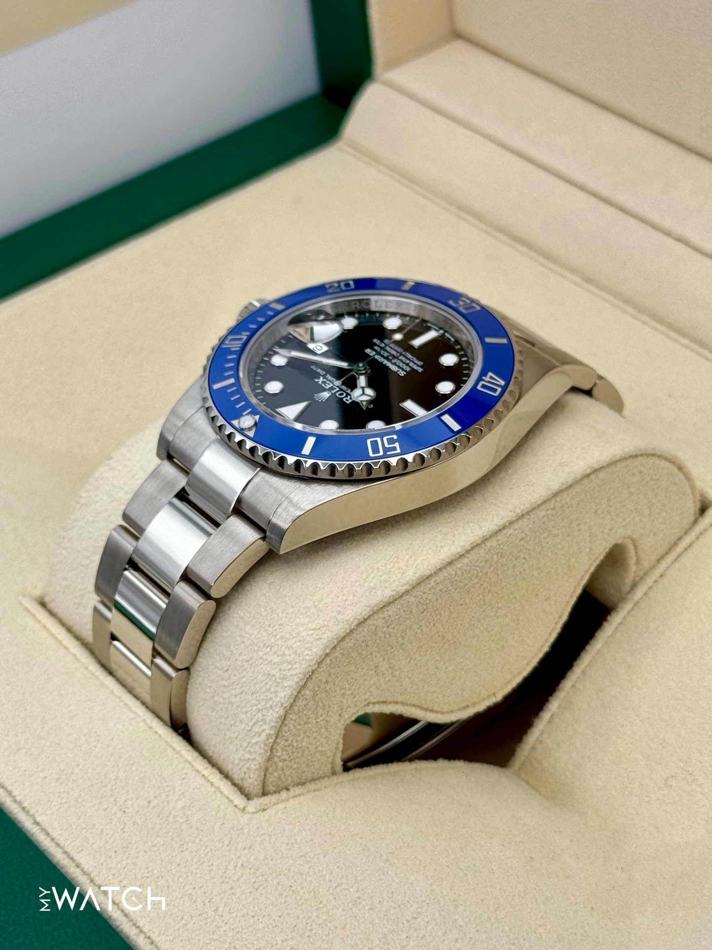 2024 Rolex Submariner “Cookie Monster â€?41mm 126619LB White Gold Blue Dial - MyWatchLLC