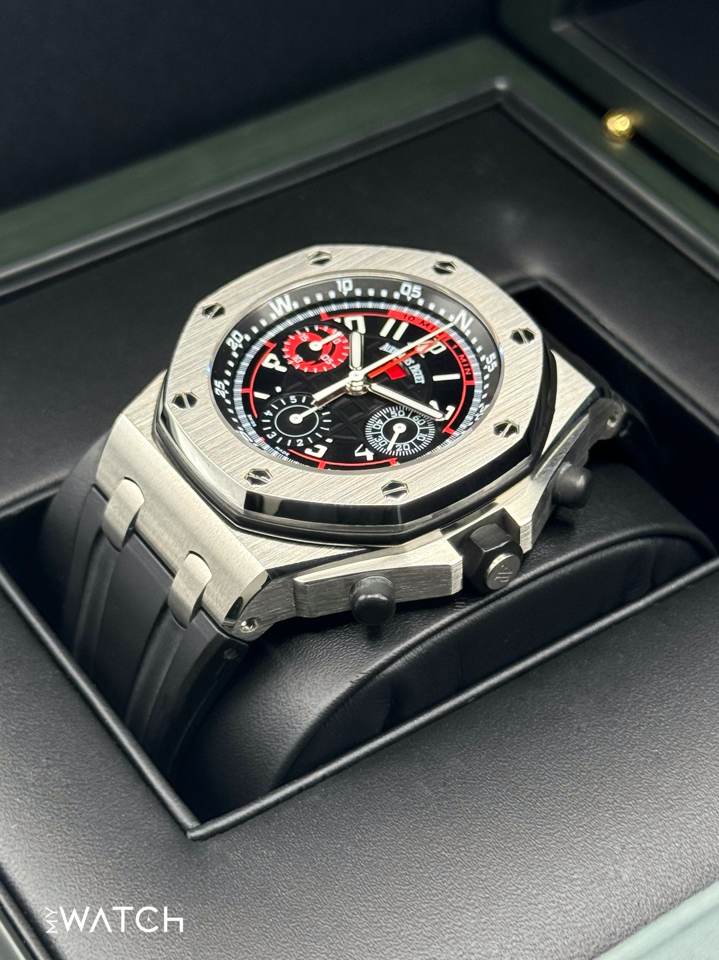 Audemars Piguet Royal Oak Offshore 44mm 26040ST Black Dial - MyWatchLLC