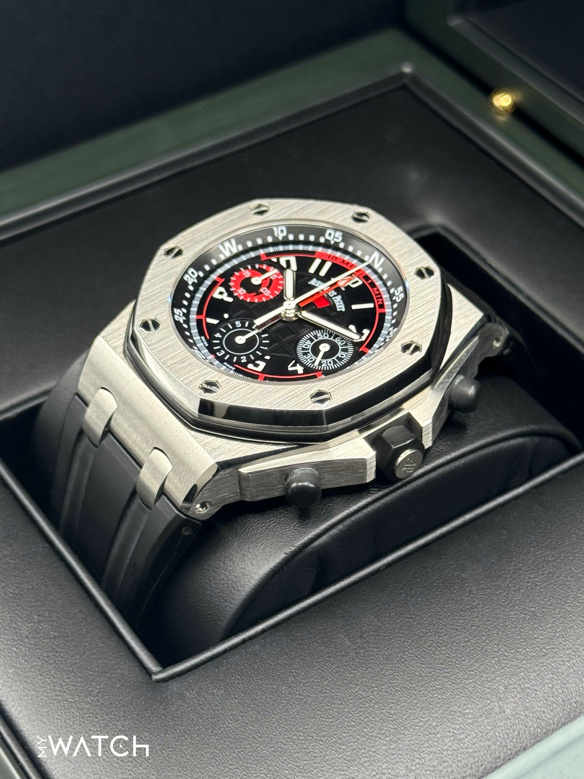 Audemars Piguet Royal Oak Offshore 44mm 26040ST Black Dial - MyWatchLLC