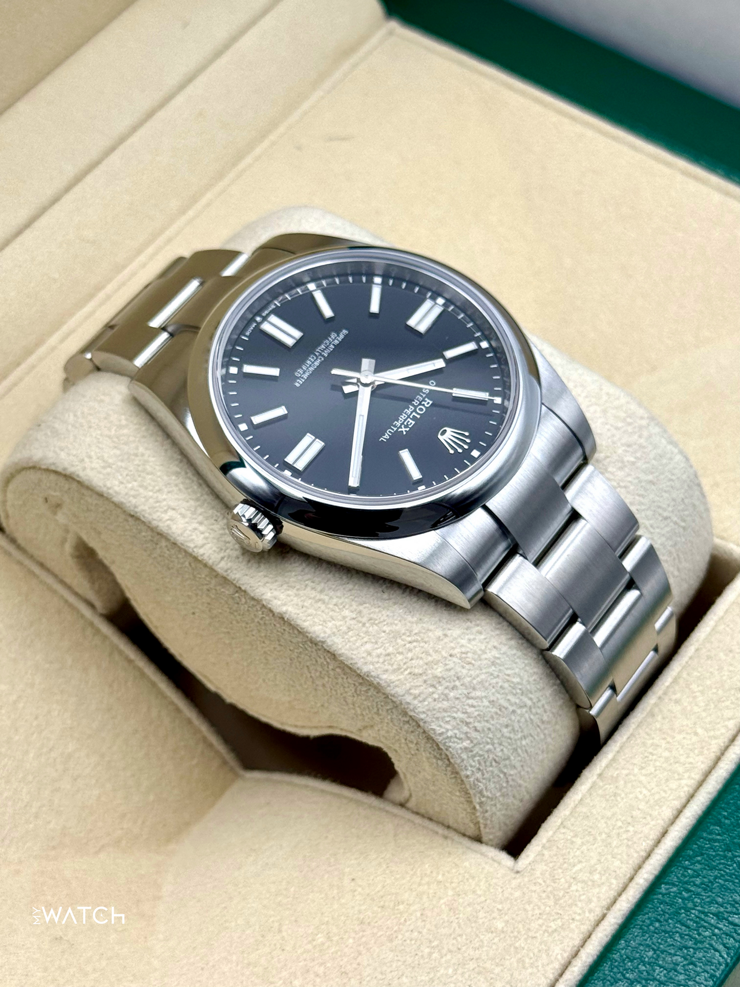 NEW 2025 Rolex Oyster Perpetual 41mm 124300 Black Dial - MyWatchLLC