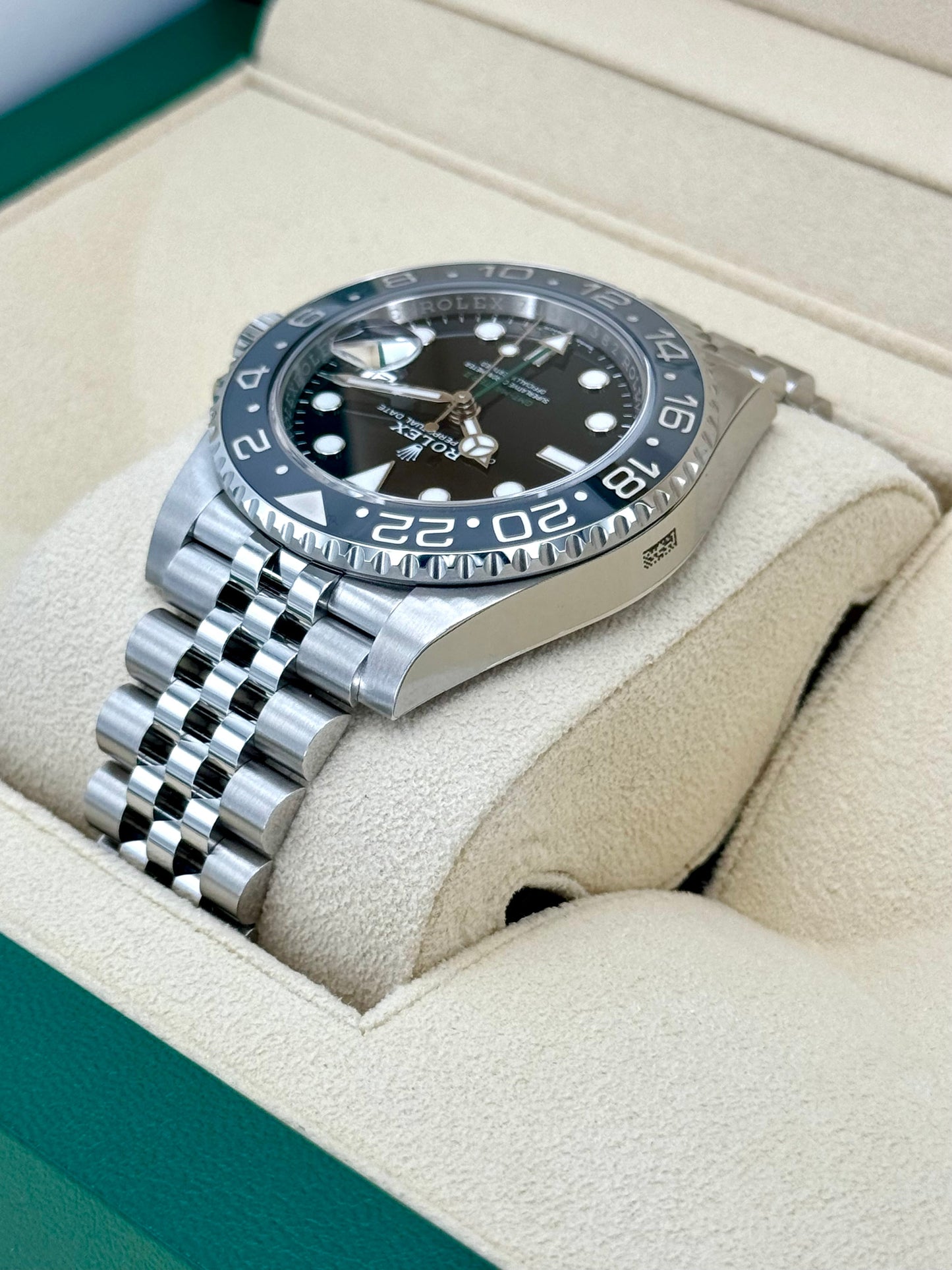 NEW 2024 Rolex GMT-Master II "Bruce Wayne" 40mm 126710GRNR Black Dial - MyWatchLLC