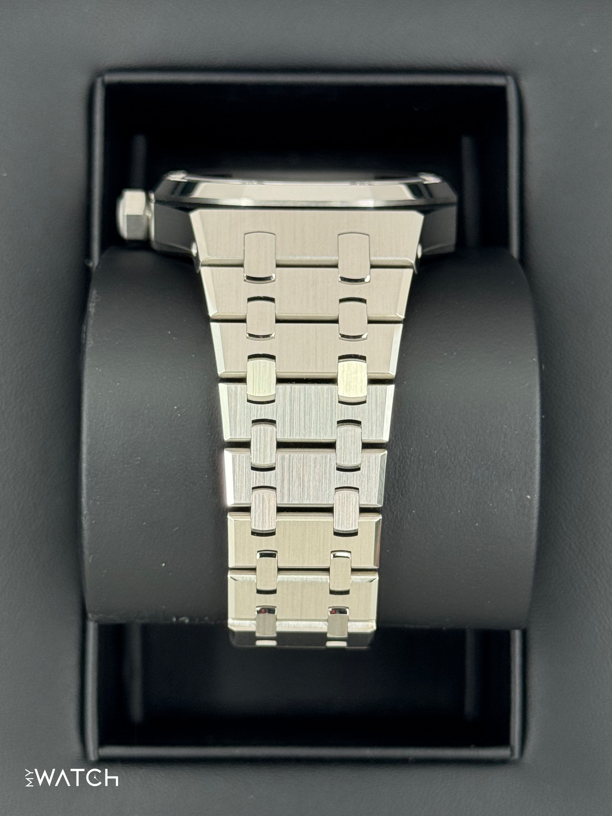 NEW 2025 Audemars Piguet Royal Oak 37mm 15551ST Stainless Steel Blue Dial - MyWatchLLC