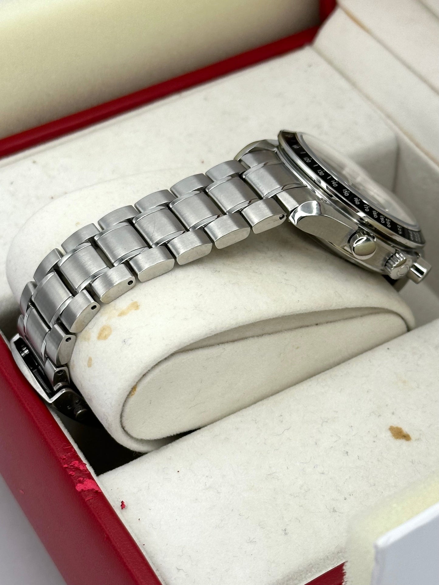 2013 Omega Speedmaster Date 40mm 323.30.40.40.06.001 Grey Dial - MyWatchLLC