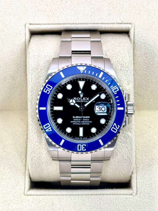 NEW 2022 Rolex Submariner “Cookie Monster â€?41mm 126619LB White Gold Black Dial - MyWatchLLC