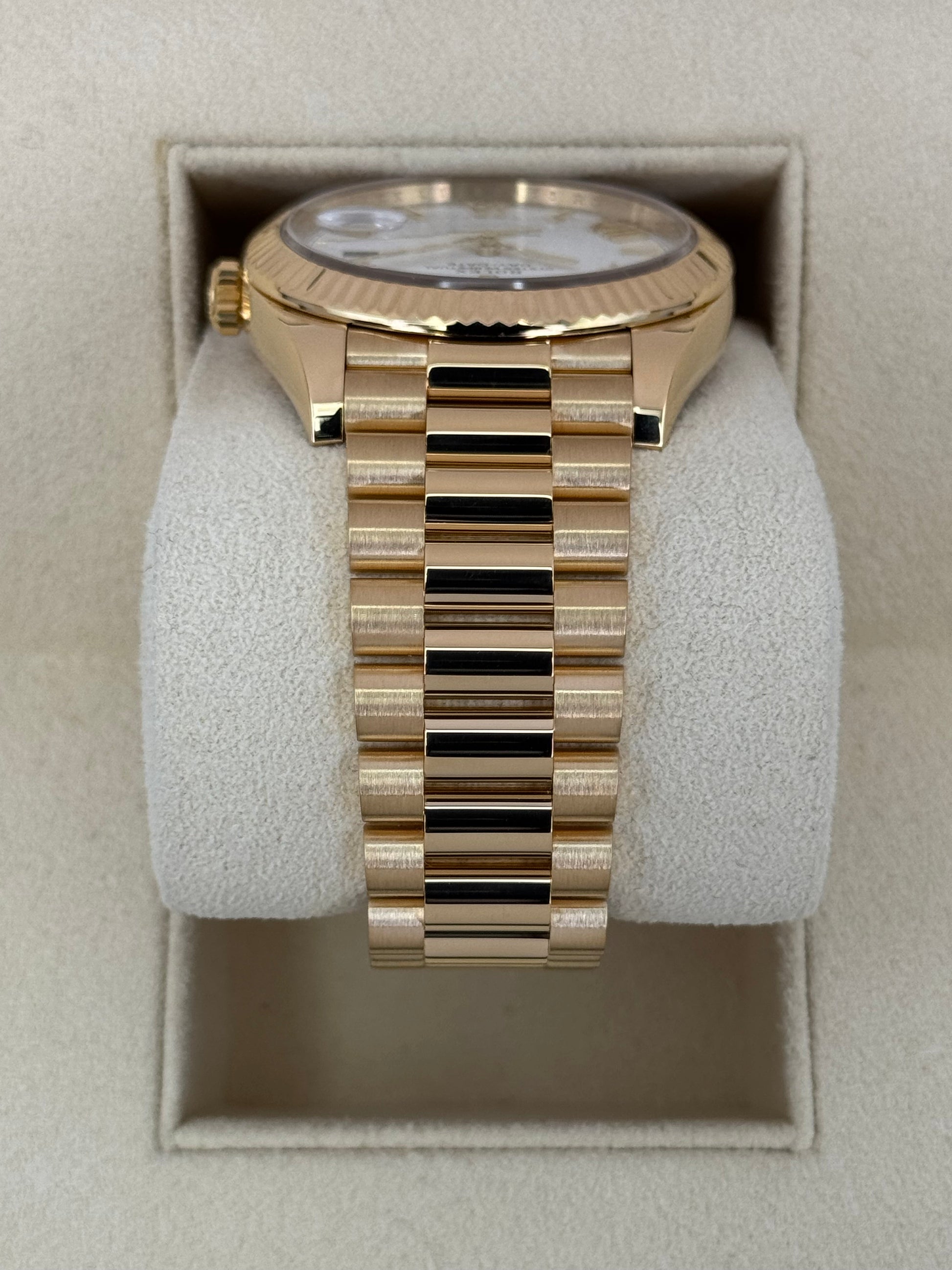 2023 Rolex Day-Date 40mm 228238 Presidential White Dial - MyWatchLLC
