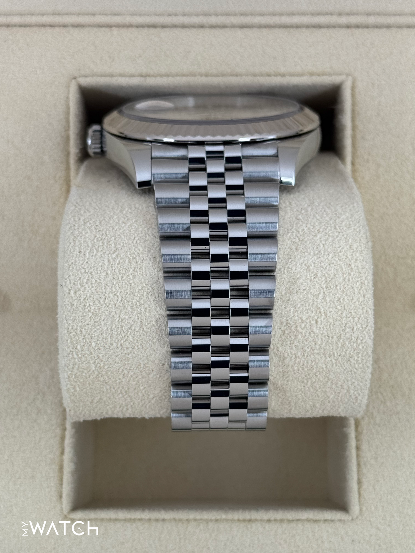 2023 Rolex Datejust 41mm 126334 Stainless Steel Jubilee Silver Dial - MyWatchLLC