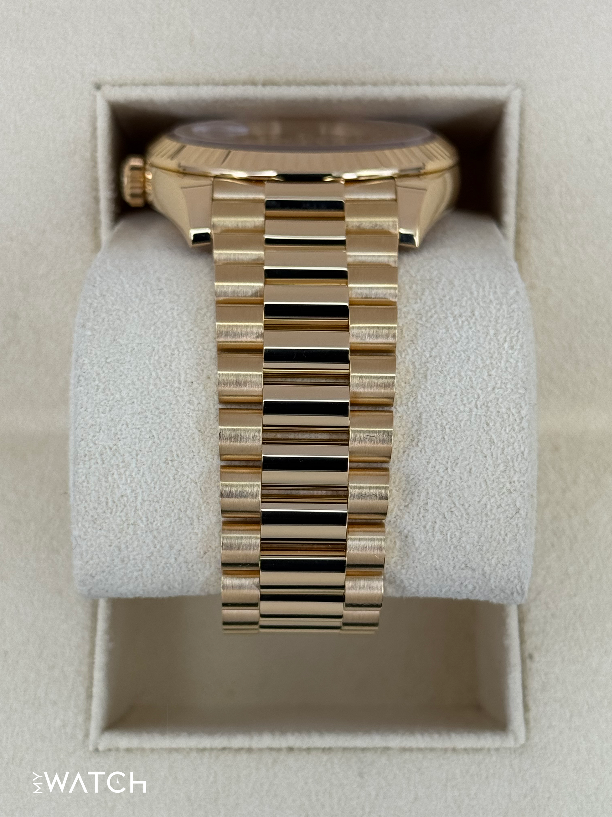 2022 Rolex Day-Date 40mm 228238 Presidential Champagne Dial - MyWatchLLC